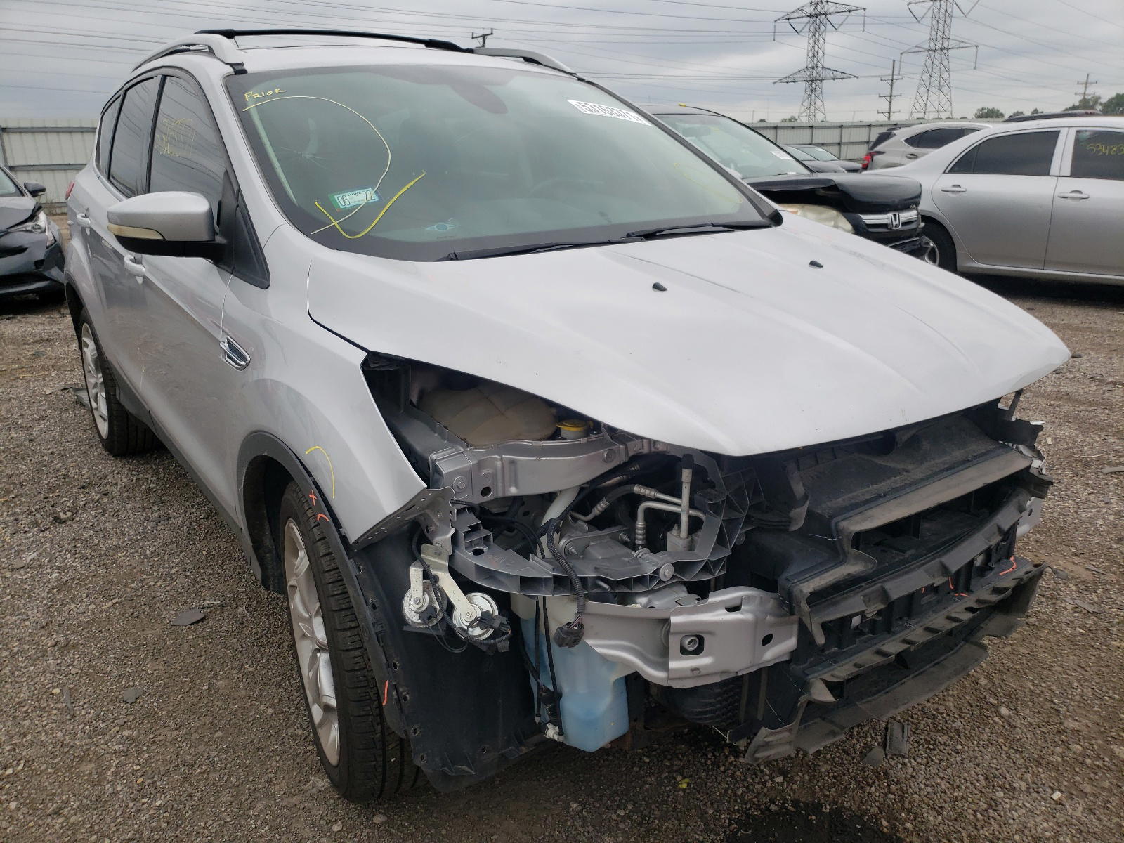 FORD ESCAPE TIT 2013 with VIN 1FMCU0J92DUB46263 - Photo from auction