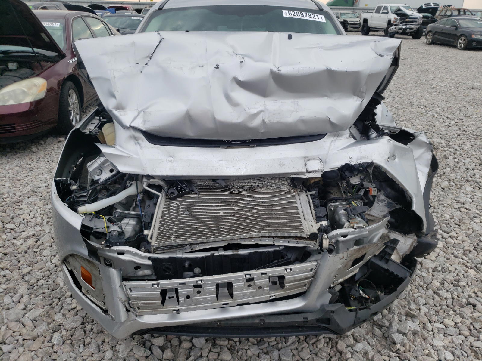 Photo 8 from auction – 2014 FORD ESCAPE S with VIN 1FMCU0F74EUD41757