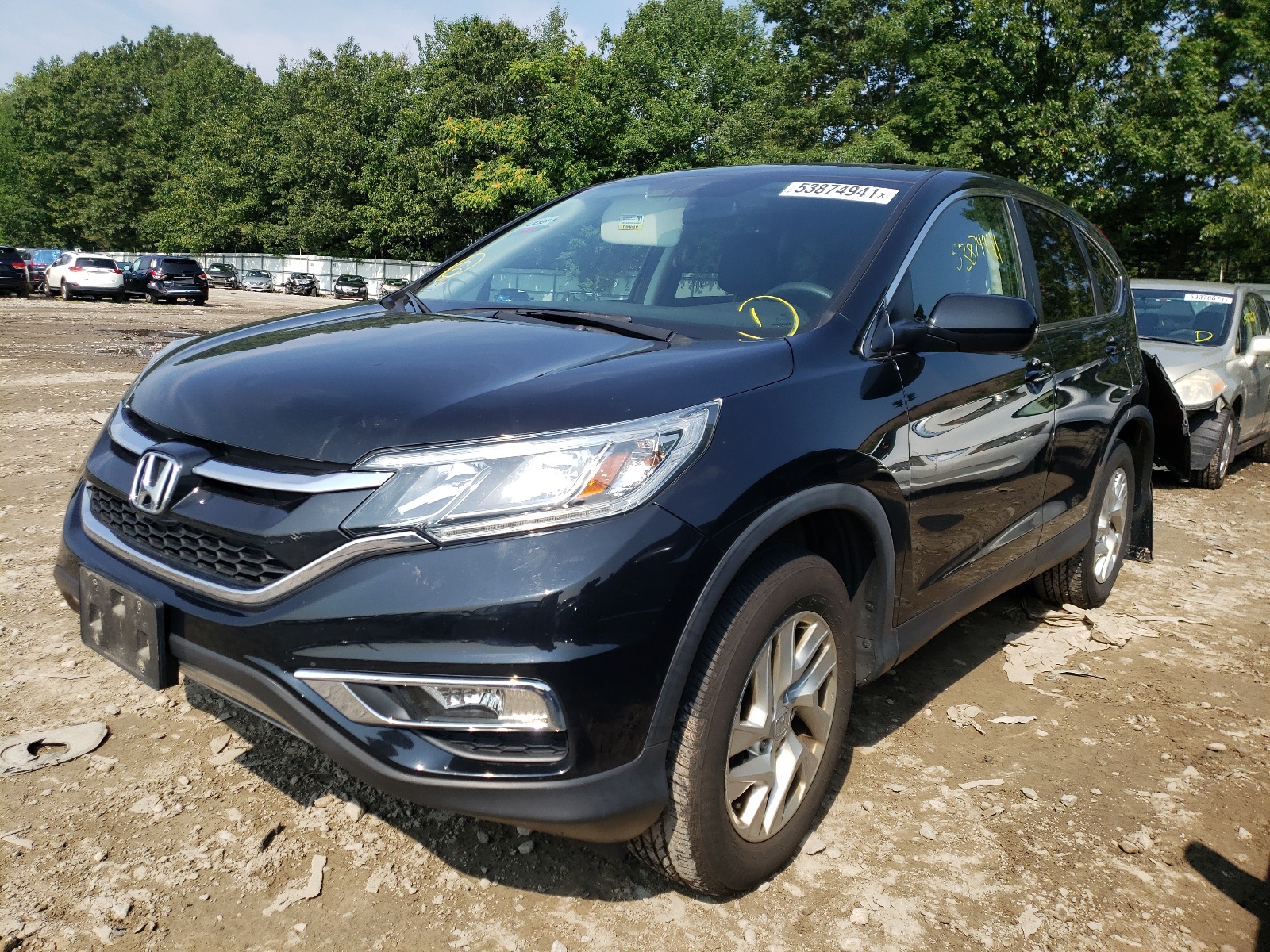 Photo 2 from auction – 2016 HONDA CR-V EX with VIN 5J6RM4H53GL136547