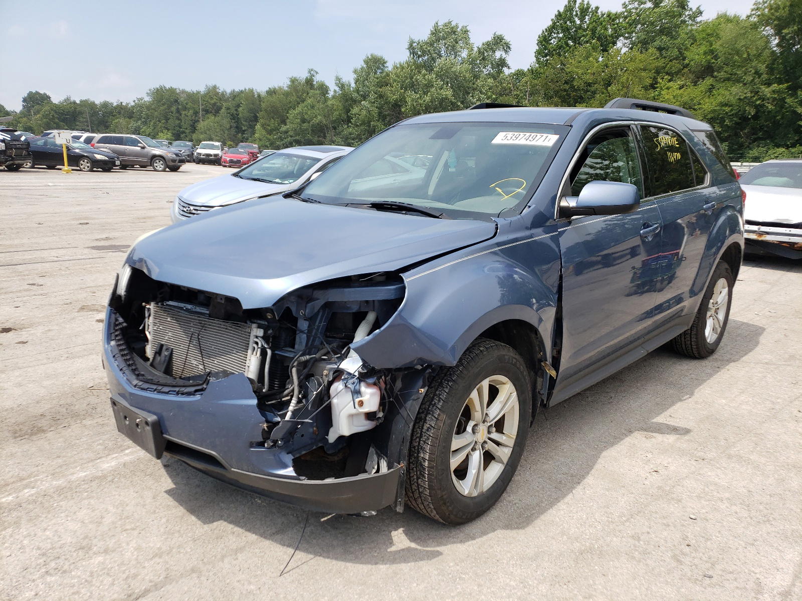Photo 2 from auction – 2011 CHEVROLET EQUINOX LT with VIN 2CNFLEEC2B6459490