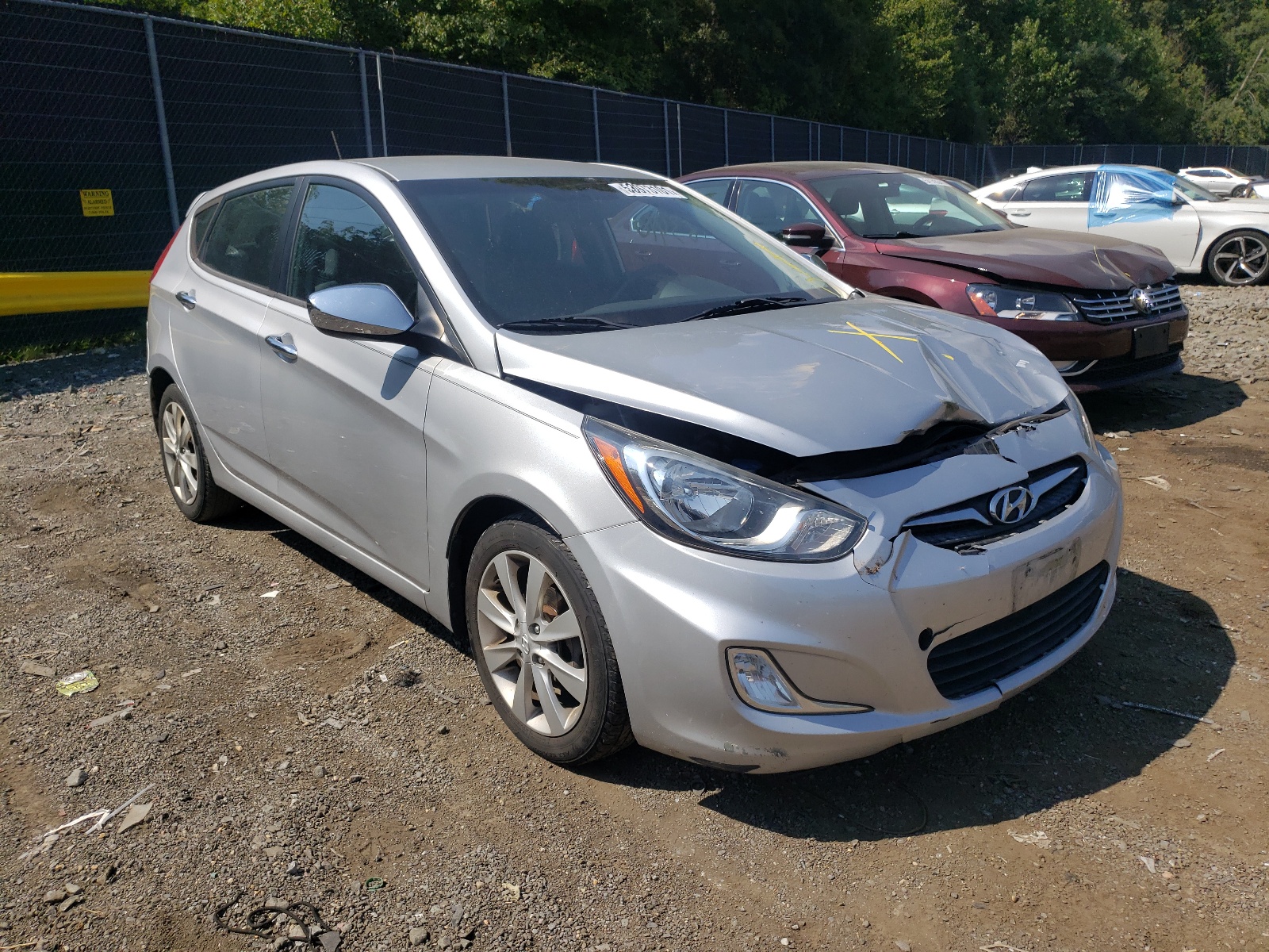 HYUNDAI ACCENT GLS 2012 with VIN KMHCU5AE2CU012331 - Photo from auction