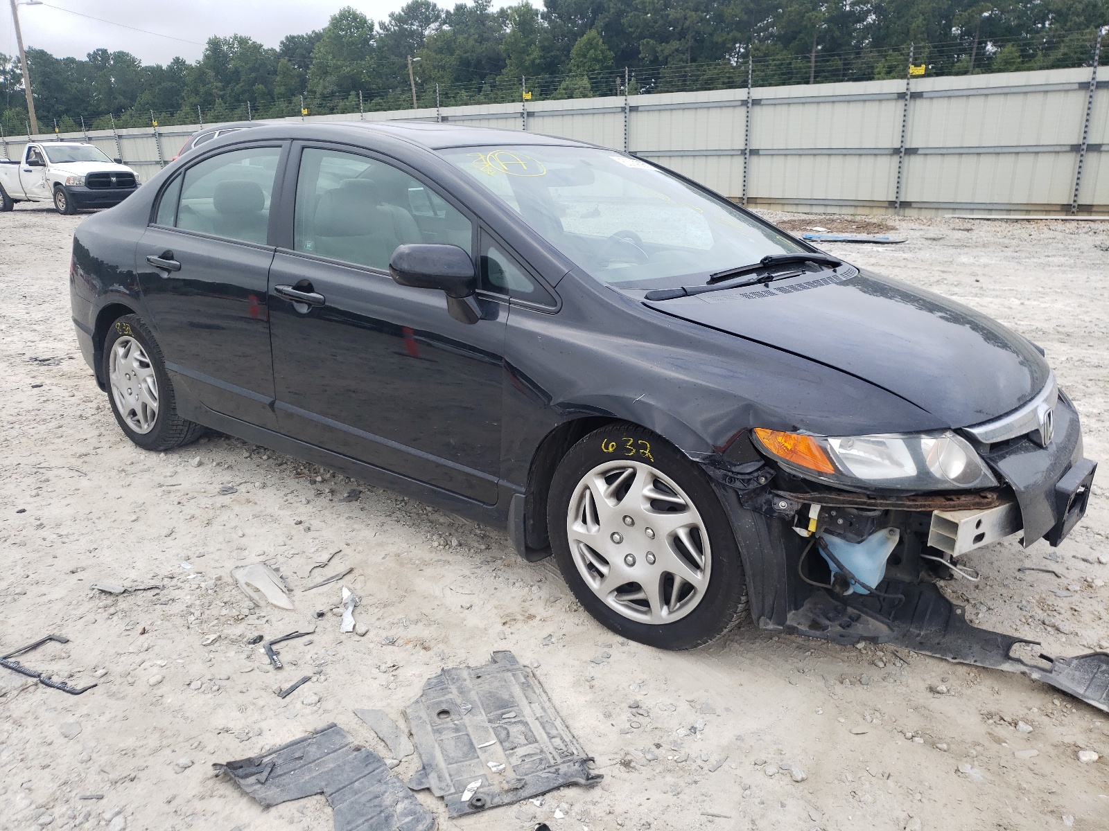 Photo 1 from auction – 2007 HONDA CIVIC EX with VIN 1HGFA16847L137866