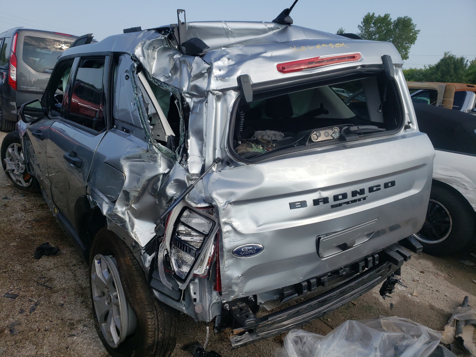 Photo 3 from auction – 2021 FORD BRONCO SPO with VIN 3FMCR9A65MRA15749