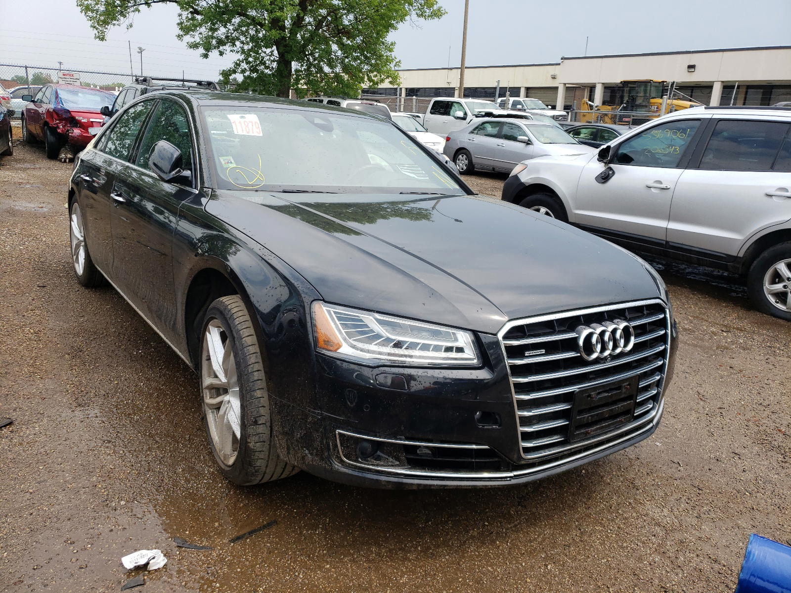 AUDI A8 QUATTRO 2015 with VIN WAUJ2AFD8FN026997 - Photo from auction