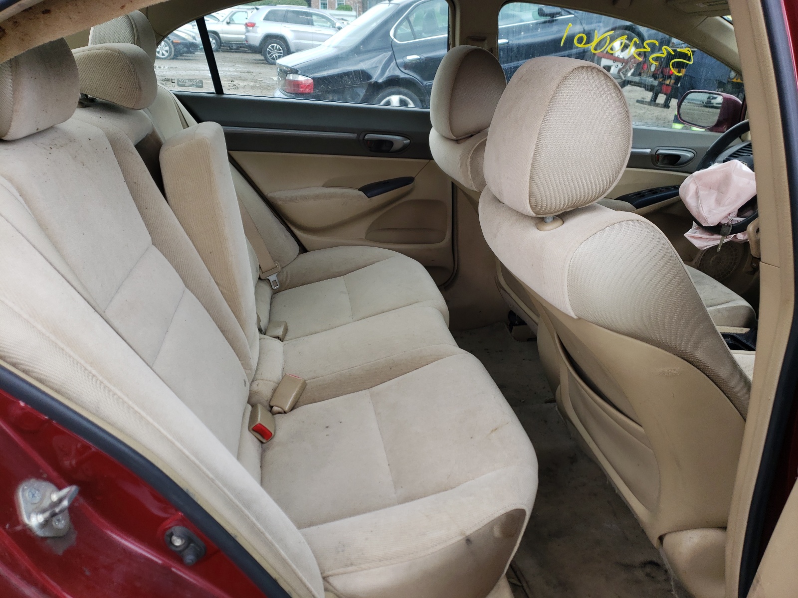 Photo 6 from auction – 2007 HONDA CIVIC EX with VIN 2HGFA16887H508234