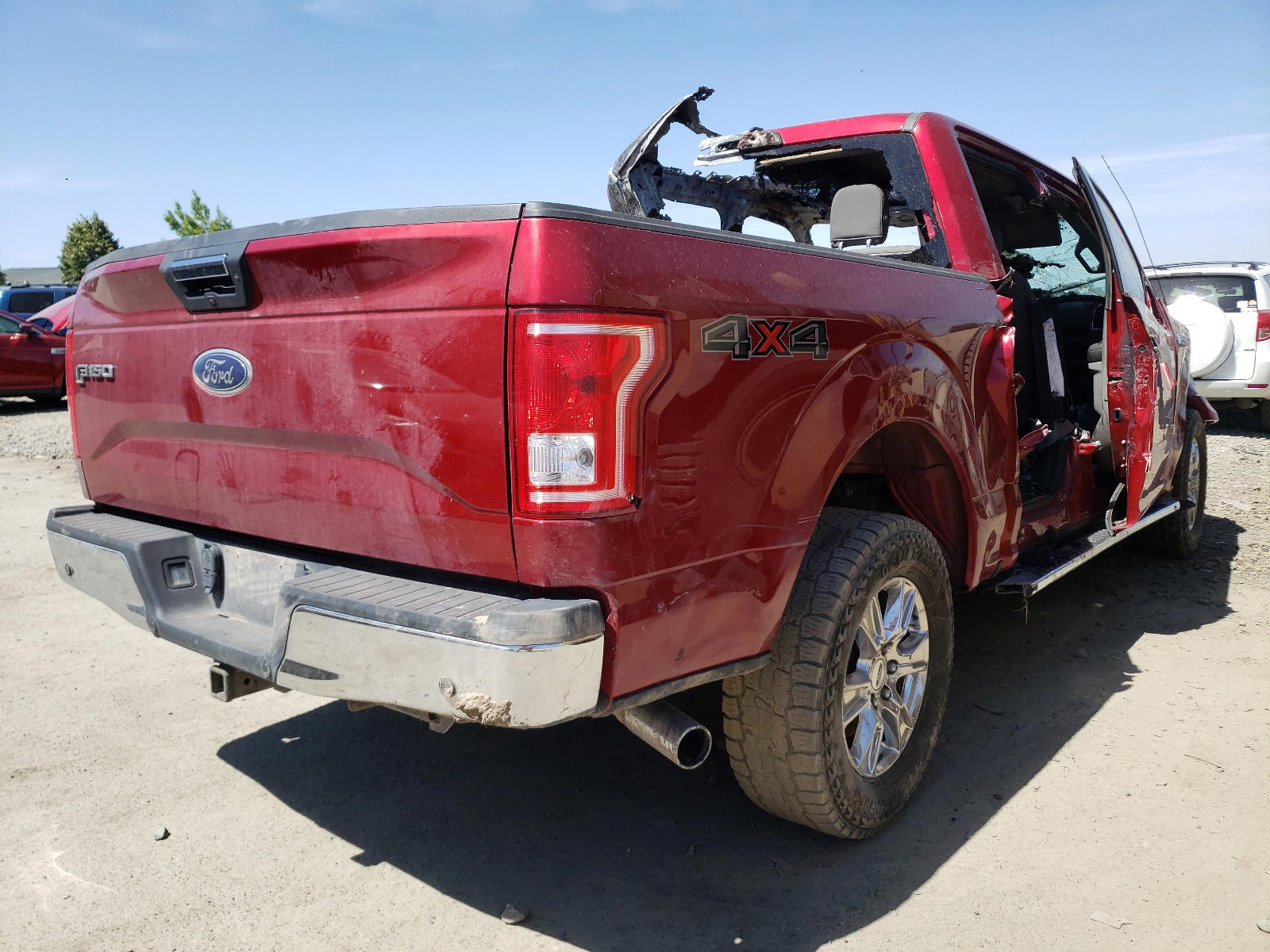 Photo 4 from auction – 2017 FORD F150 SUPER with VIN 1FTEW1EP3HFA87109