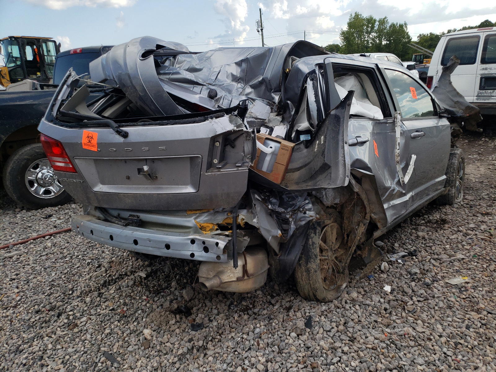 Photo 4 from auction – 2018 DODGE JOURNEY SE with VIN 3C4PDCAB5JT241416
