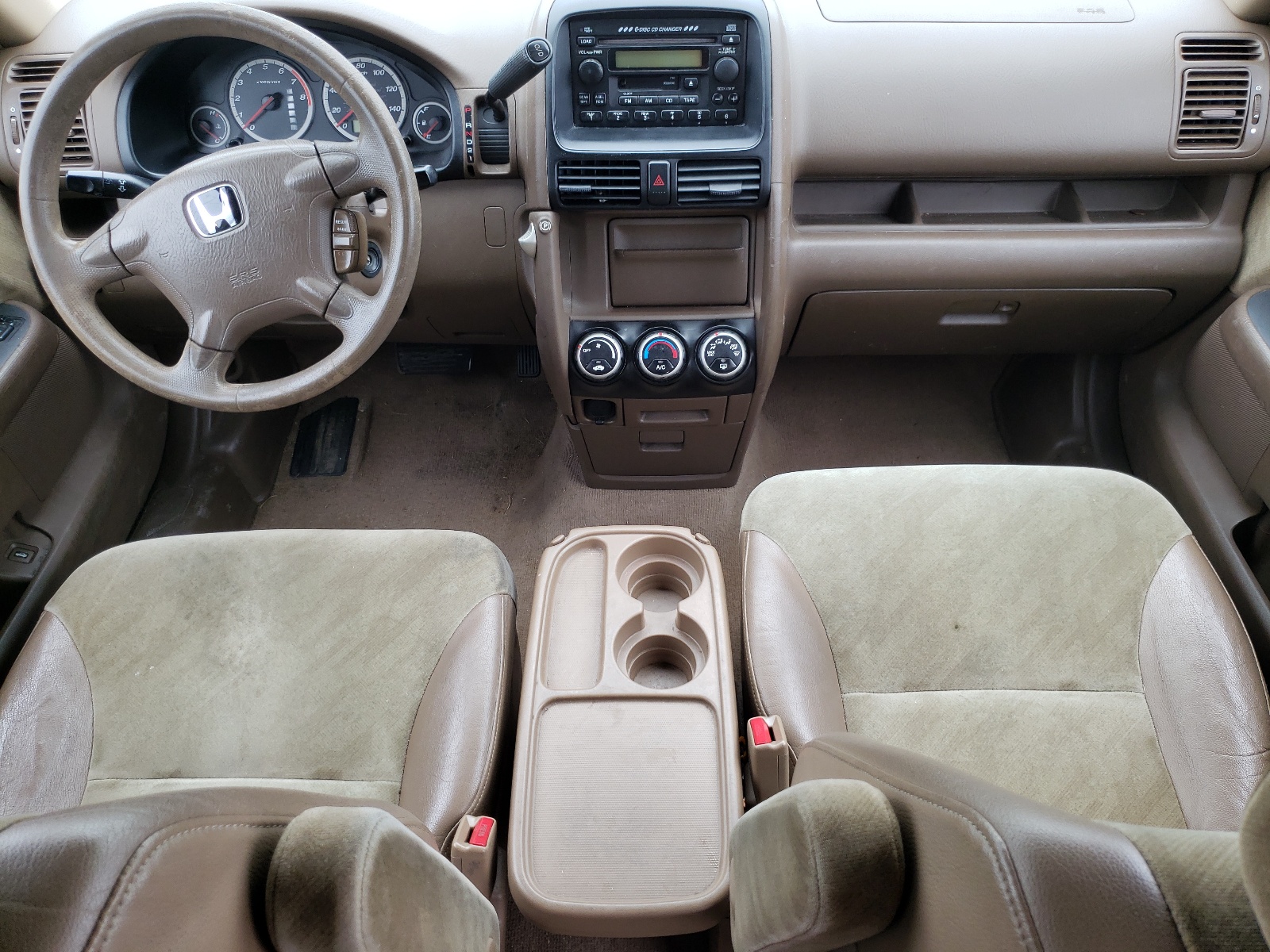 Photo 9 from auction – 2002 HONDA CR-V EX with VIN JHLRD78812C092738