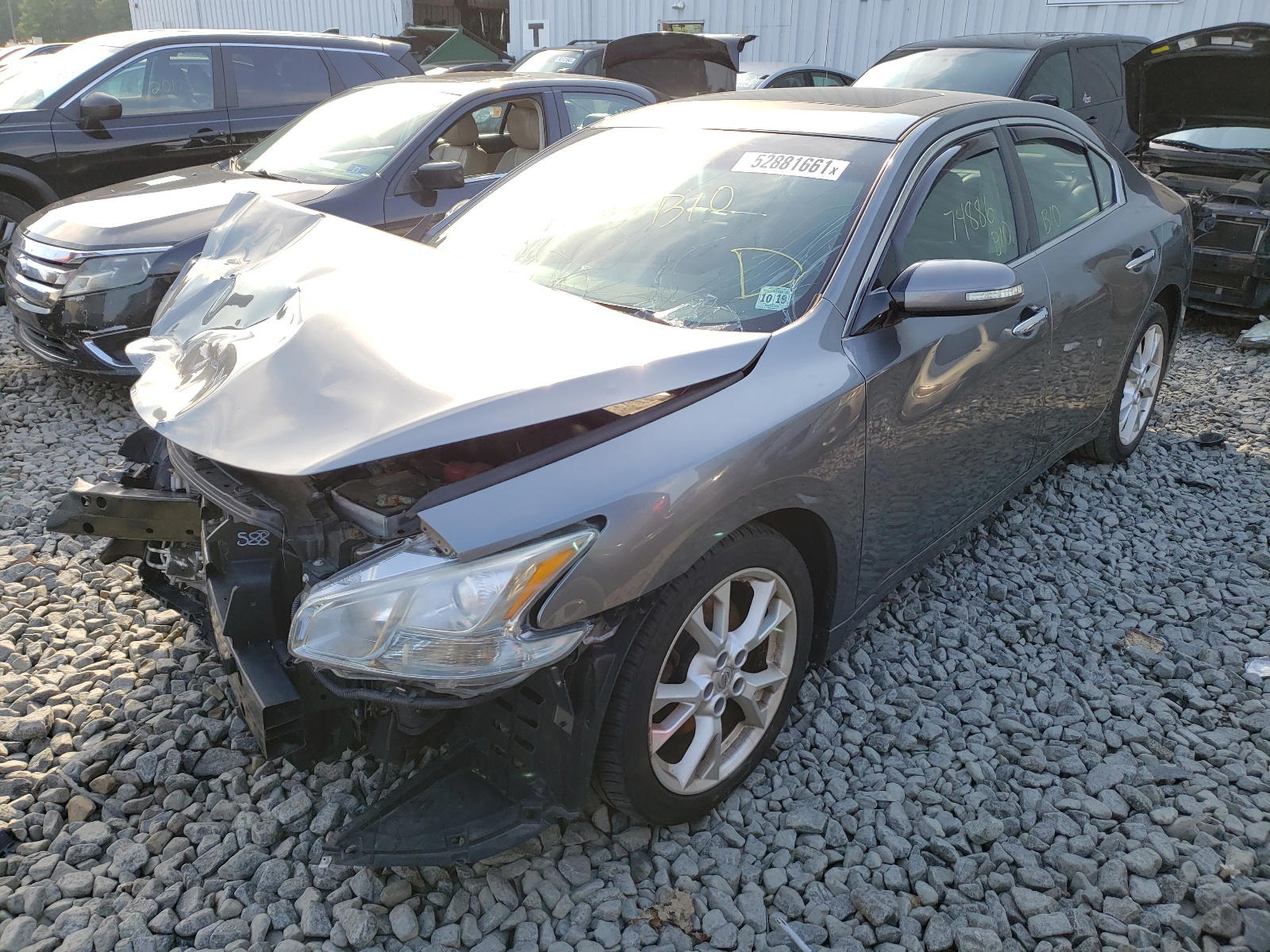 Photo 2 from auction – 2014 NISSAN MAXIMA S with VIN 1N4AA5AP8EC488507