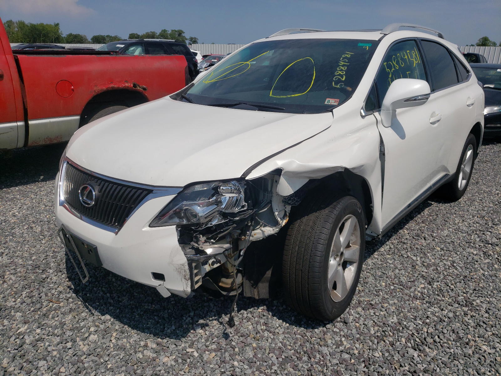 Photo 2 from auction – 2012 LEXUS RX 350 with VIN 2T2BK1BA5CC127461