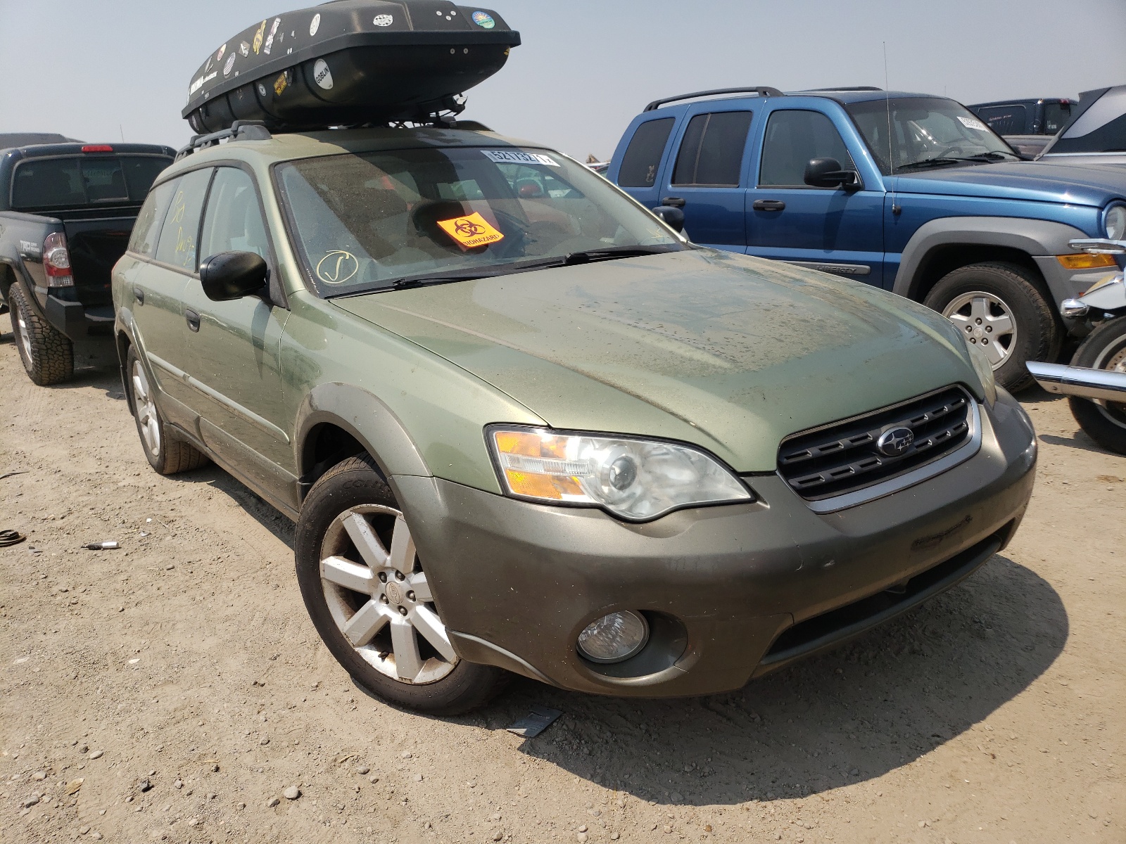 SUBARU LEGACY OUT 2006 with VIN 4S4BP61C967348701 - Photo from auction