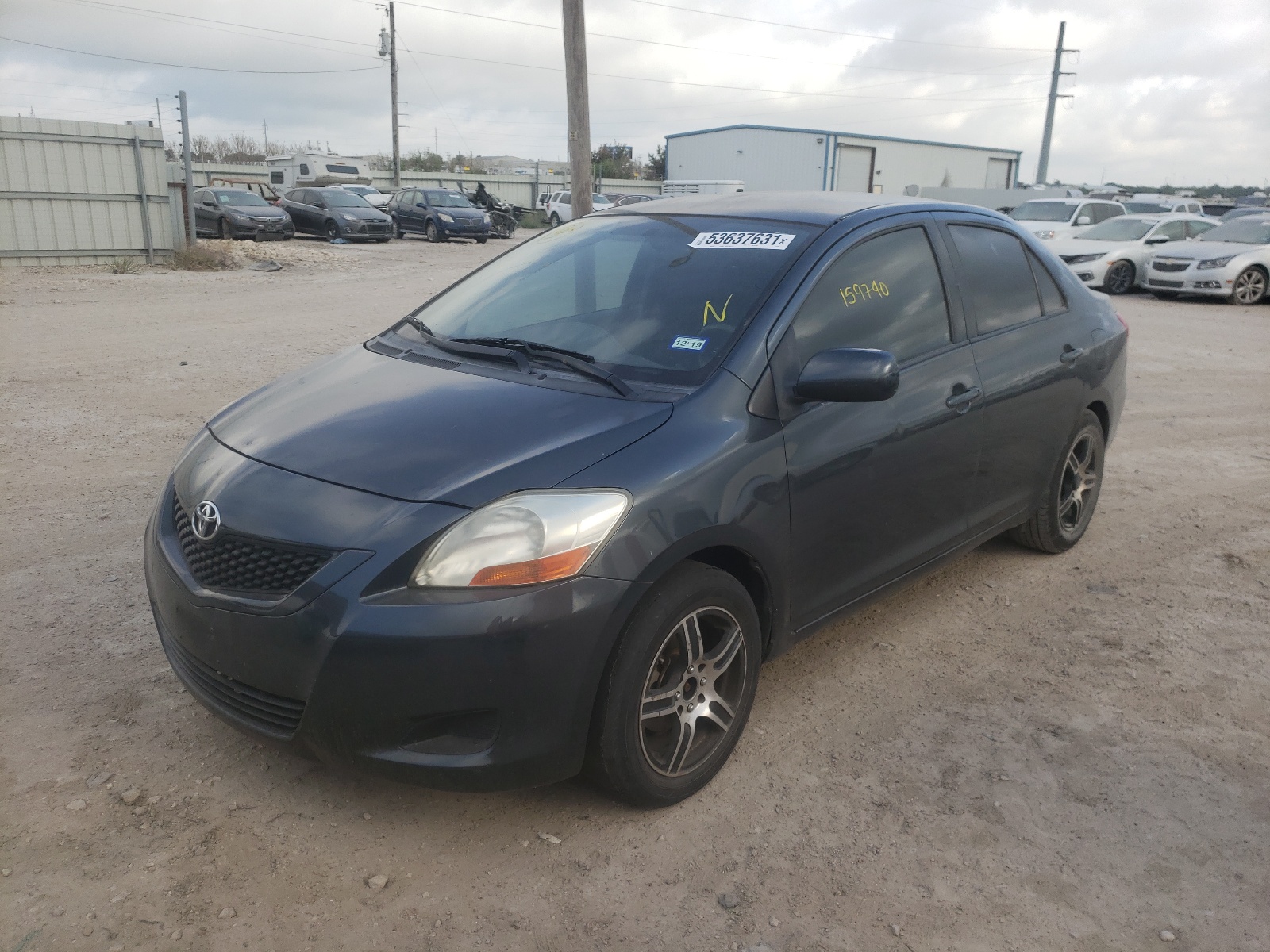 Photo 2 from auction – 2010 TOYOTA YARIS with VIN JTDBT4K34A1376162