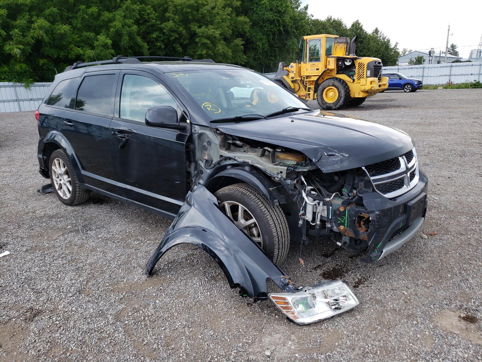 DODGE JOURNEY SX 2012 with VIN 3C4PDCCG7CT191131 - Photo from auction