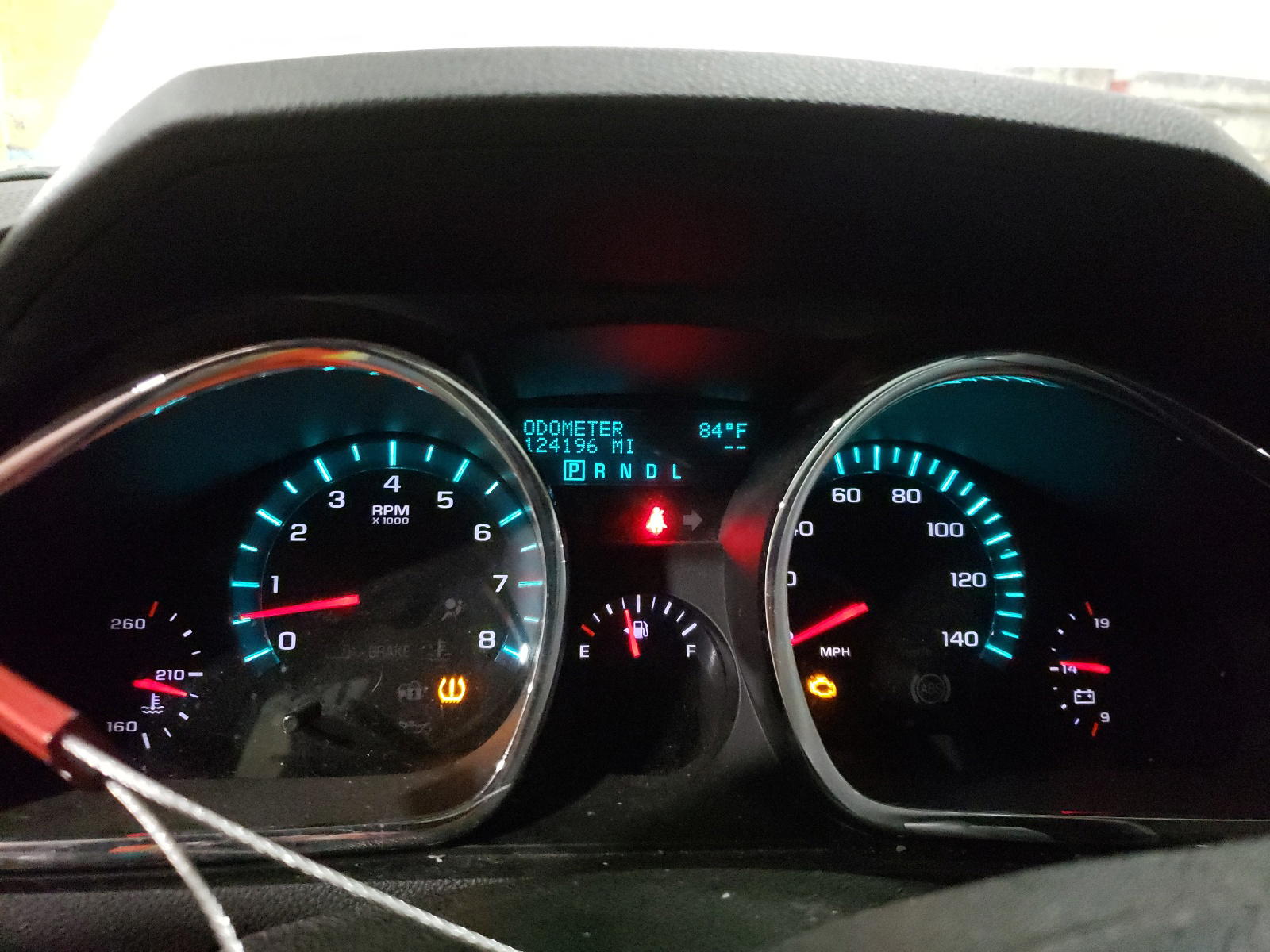 Photo 8 from auction – 2011 CHEVROLET TRAVERSE L with VIN 1GNKRGED8BJ199404