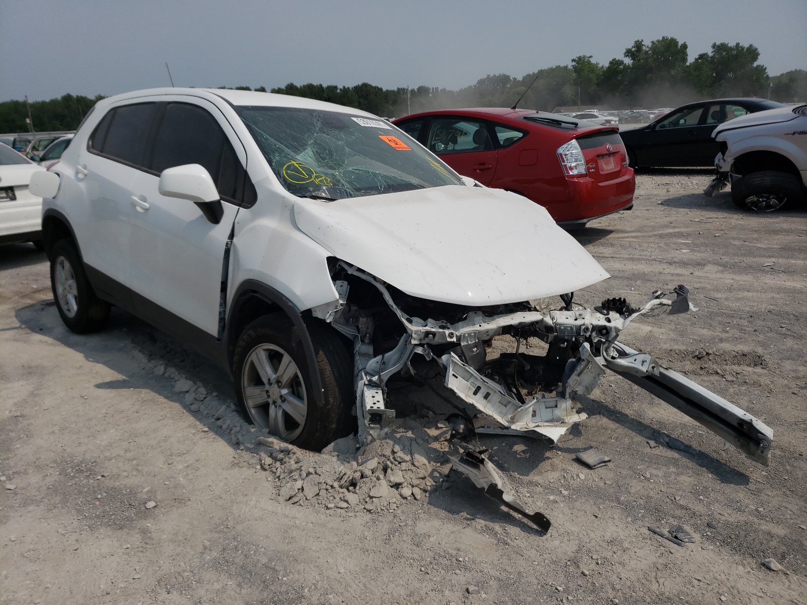 Photo 1 from auction – 2020 CHEVROLET TRAX LS with VIN KL7CJKSB0LB083892