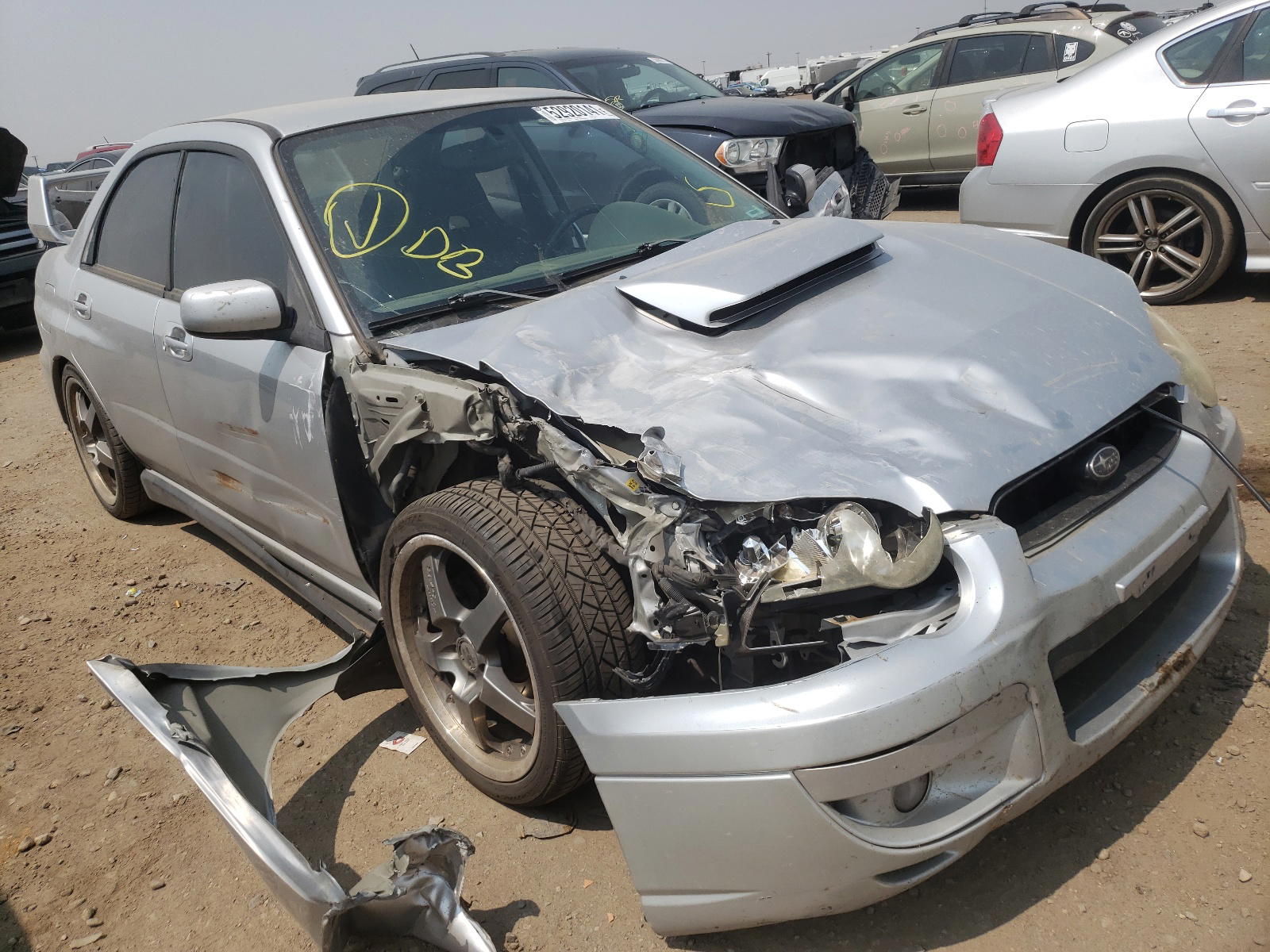 SUBARU IMPREZA WR 2004 with VIN JF1GD29684G520097 - Photo from auction