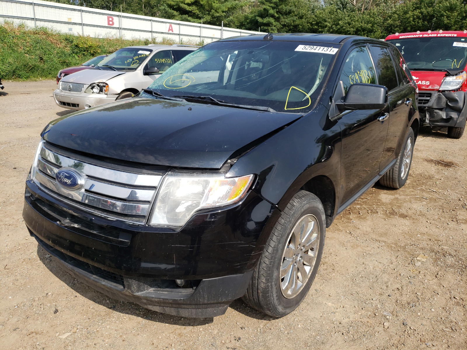 Photo 2 from auction – 2009 FORD EDGE LIMIT with VIN 2FMDK39C59BA49602