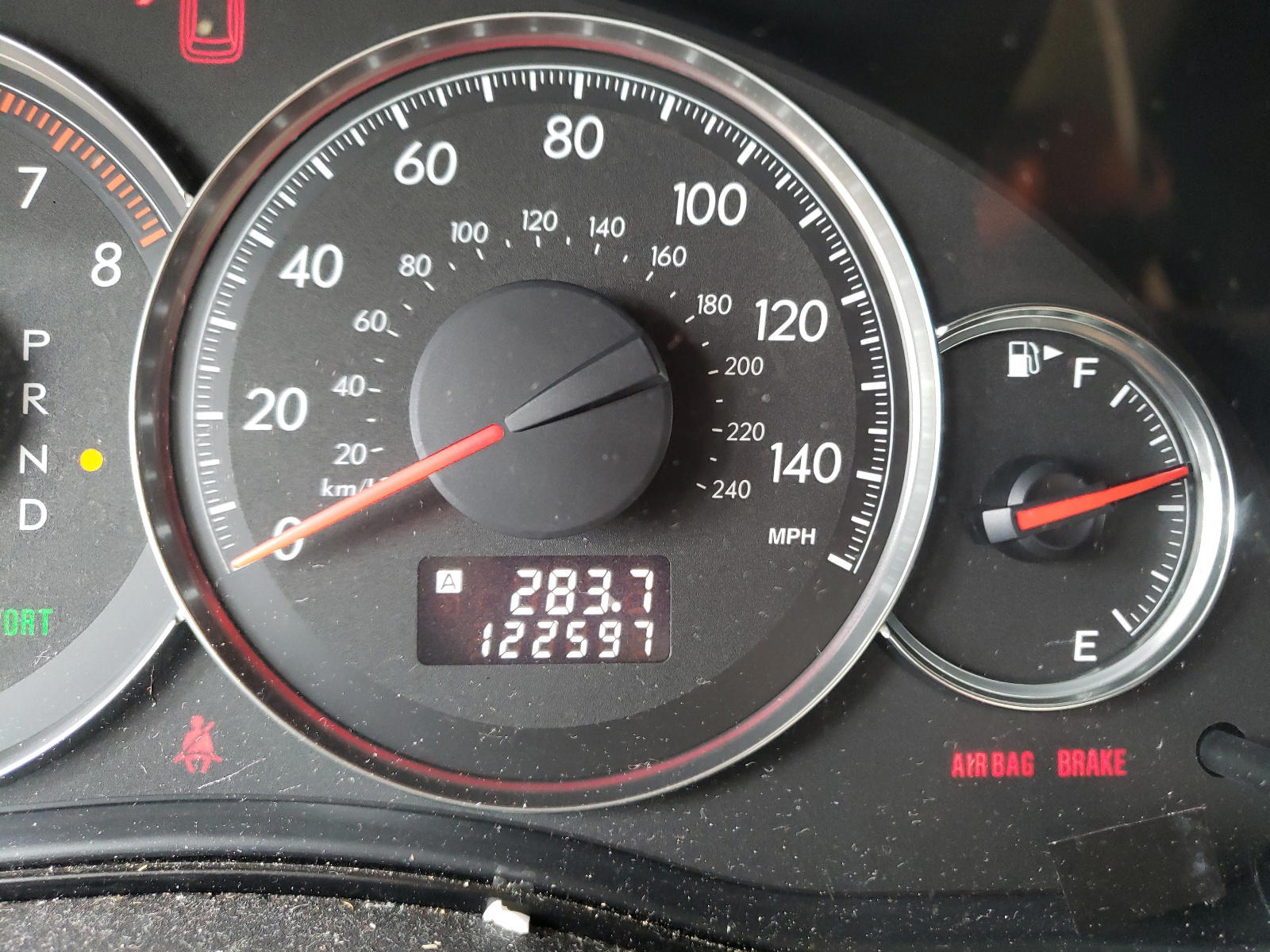 Photo 8 from auction – 2009 SUBARU LEGACY 2.5 with VIN 4S3BL616497225158