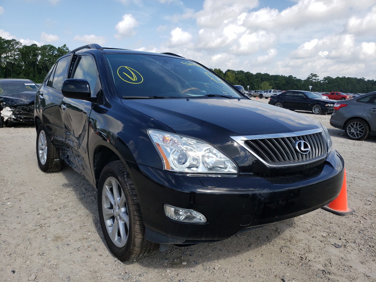 LEXUS RX 350 2008 with VIN 2T2GK31UX8C049618 - Photo from auction