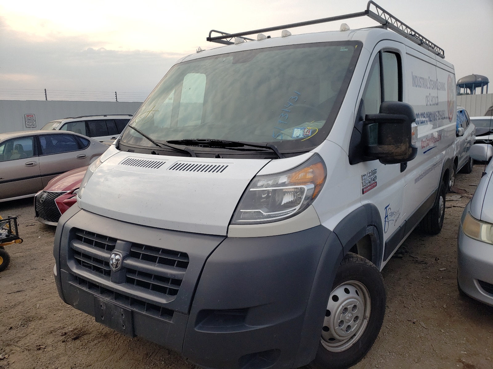 Photo 2 from auction – 2016 RAM PROMASTER with VIN 3C6TRVAG6GE127890