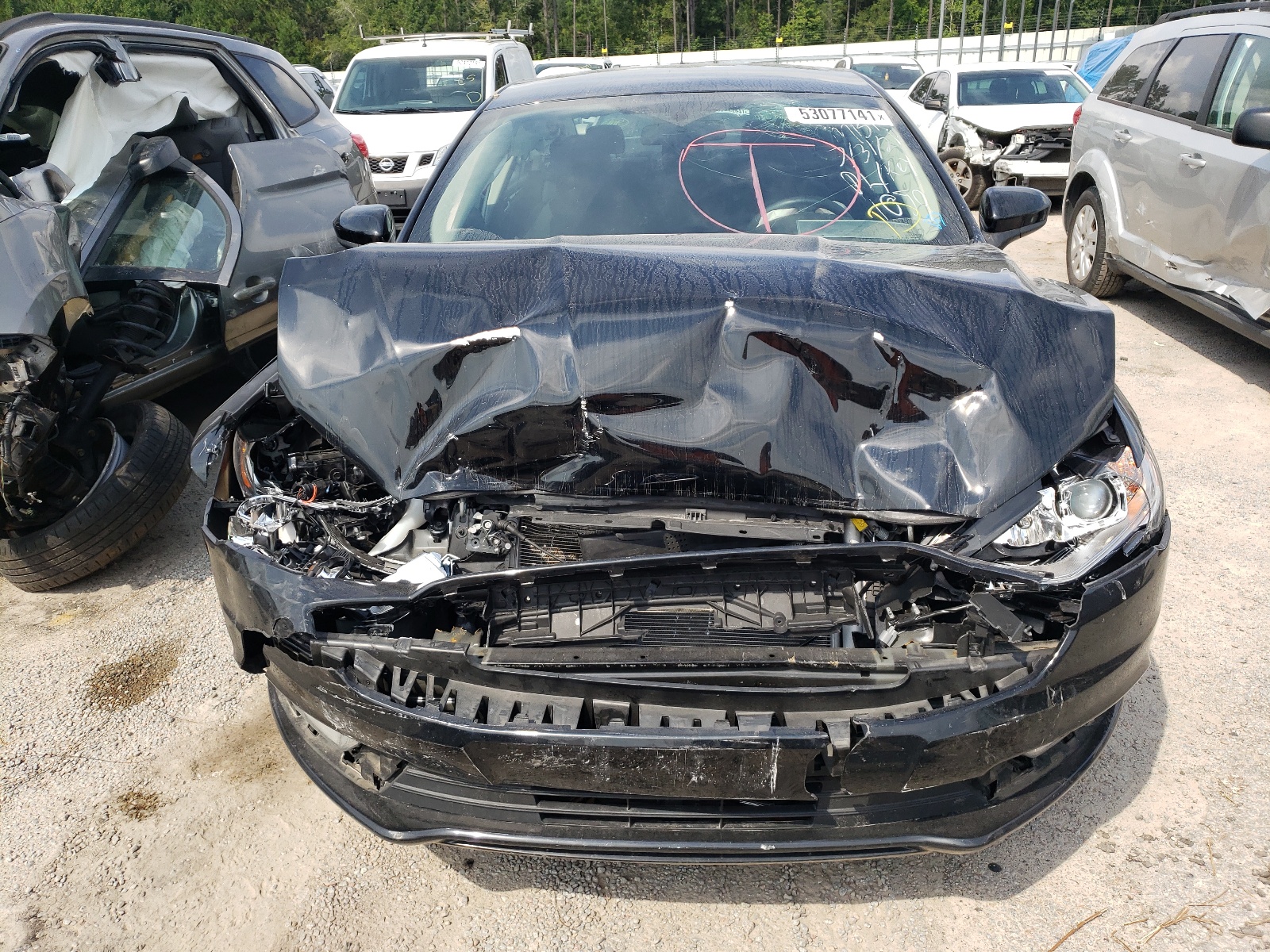 Photo 9 from auction – 2018 FORD FUSION S with VIN 3FA6P0G76JR255249