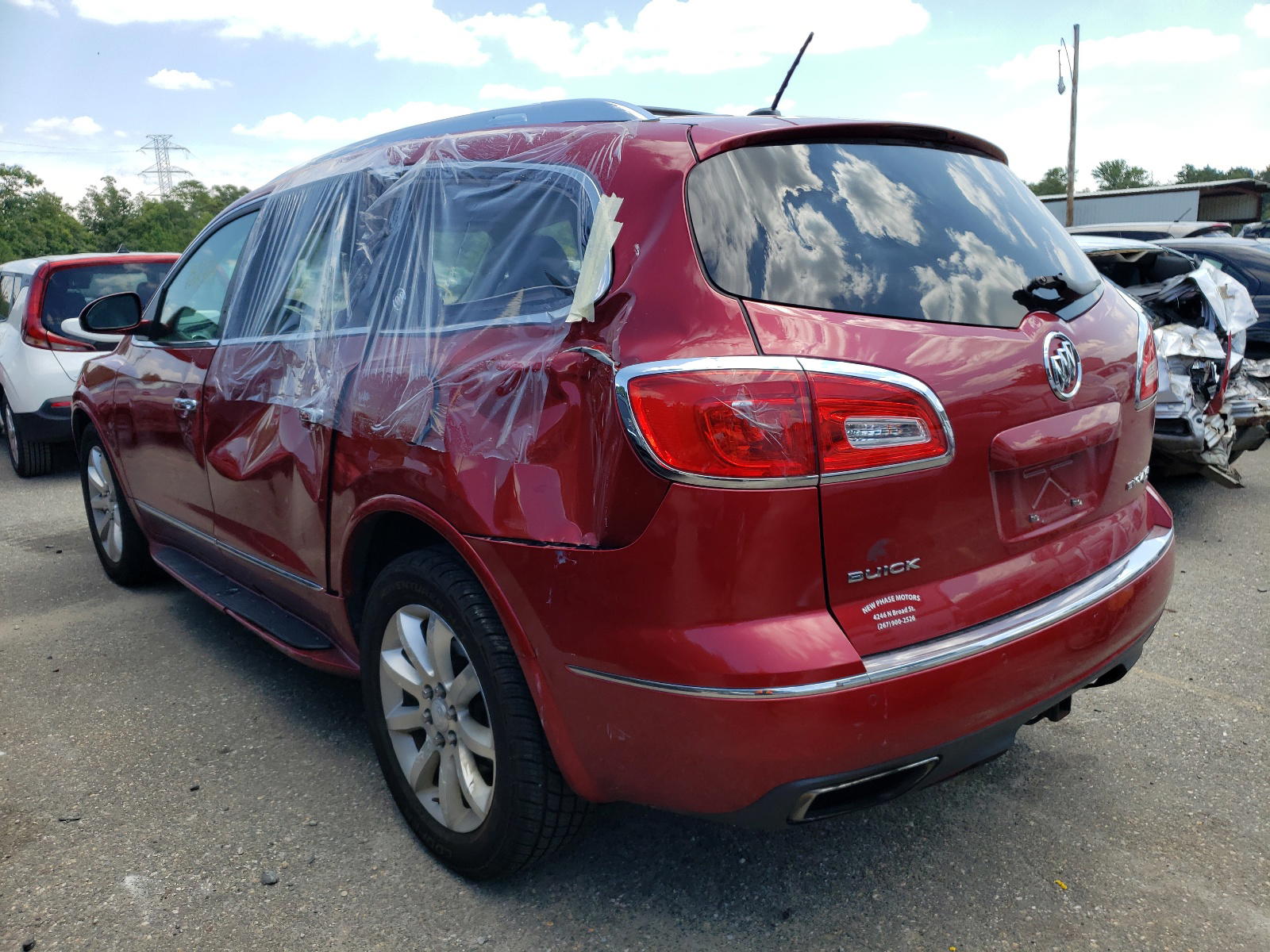 Photo 3 from auction – 2013 BUICK ENCLAVE with VIN 5GAKVDKDXDJ260960
