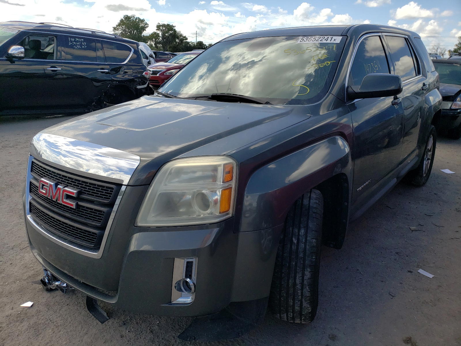Photo 2 from auction – 2012 GMC TERRAIN SL with VIN 2GKALMEKXC6316017