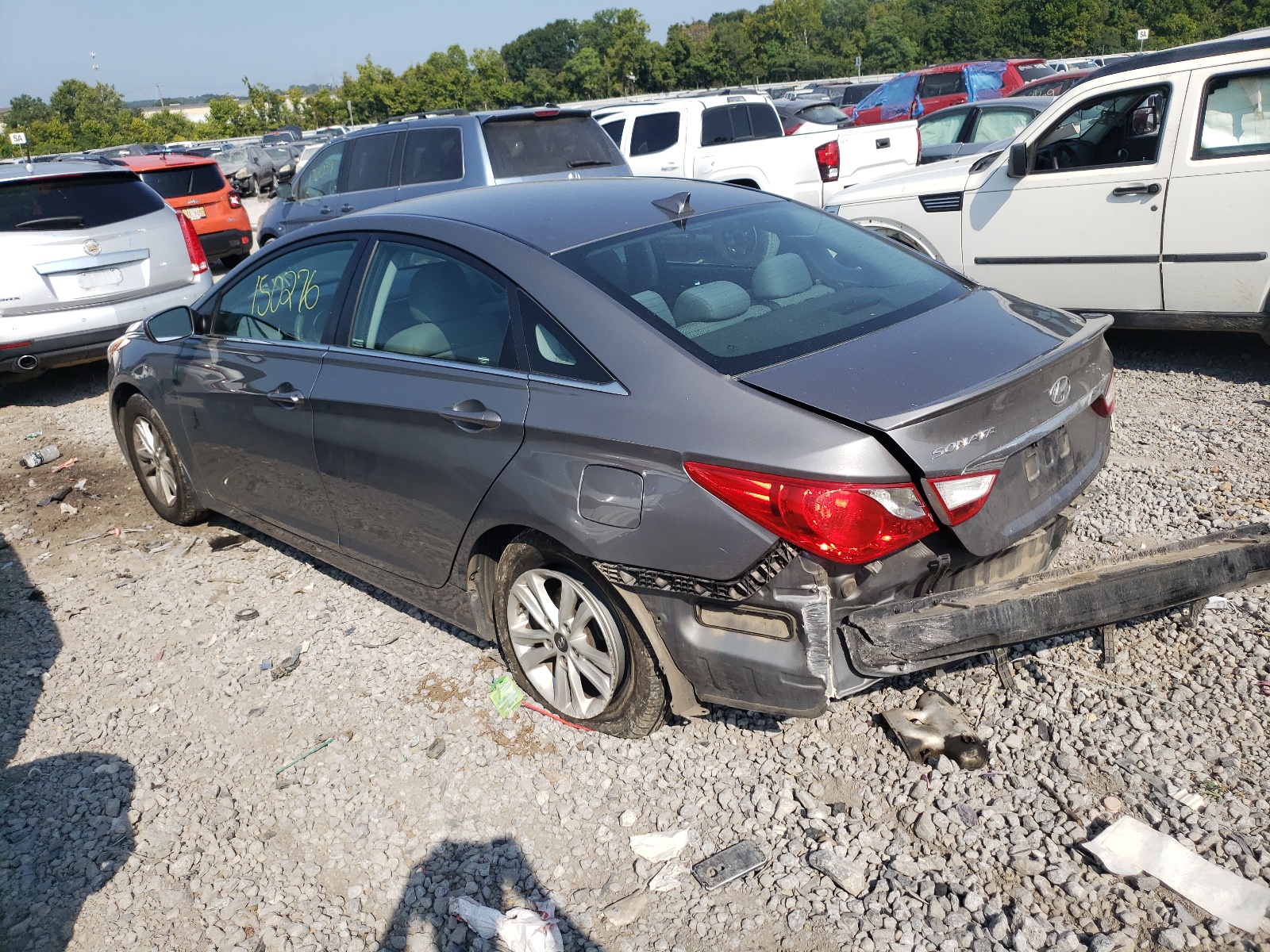 Photo 3 from auction – 2013 HYUNDAI SONATA GLS with VIN 5NPEB4AC7DH677538