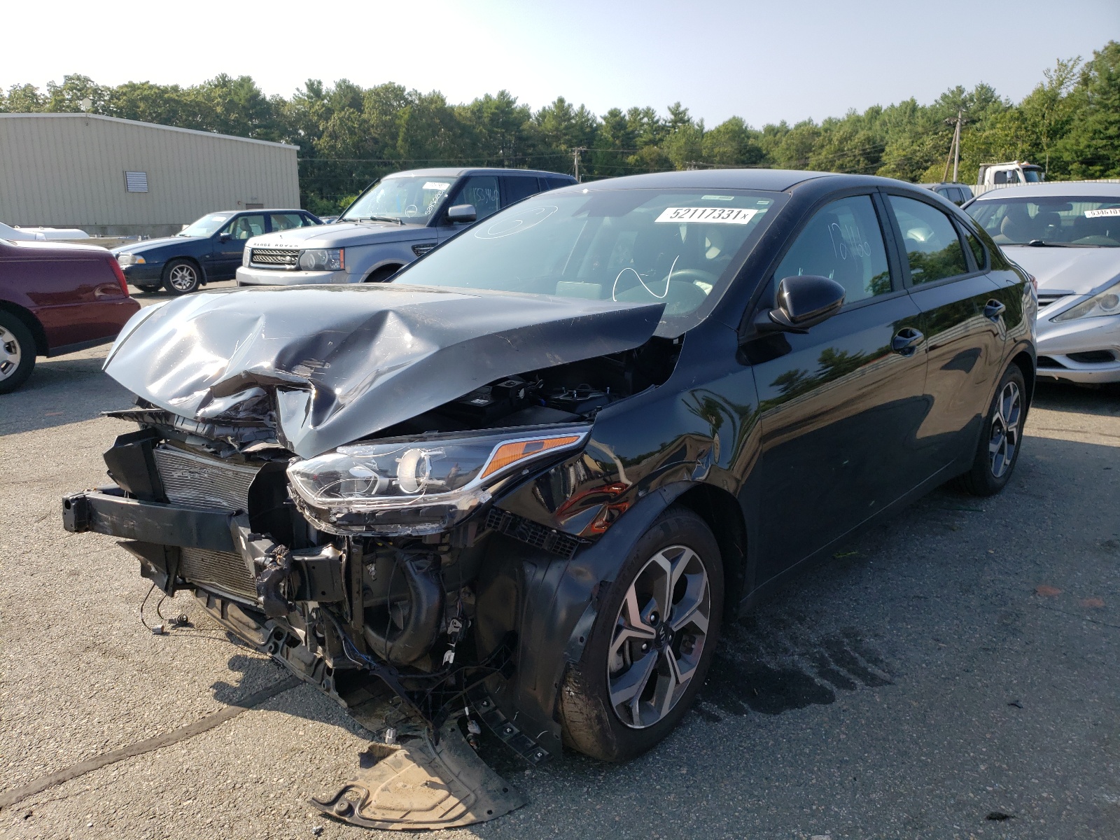 Photo 2 from auction – 2021 KIA FORTE FE with VIN 3KPF24AD6ME268061