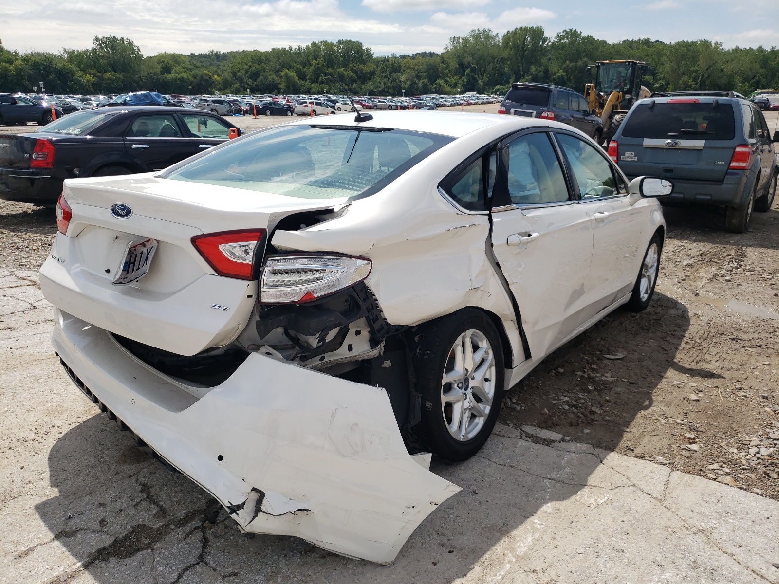 Photo 4 from auction – 2014 FORD FUSION SE with VIN 1FA6P0H76E5350790