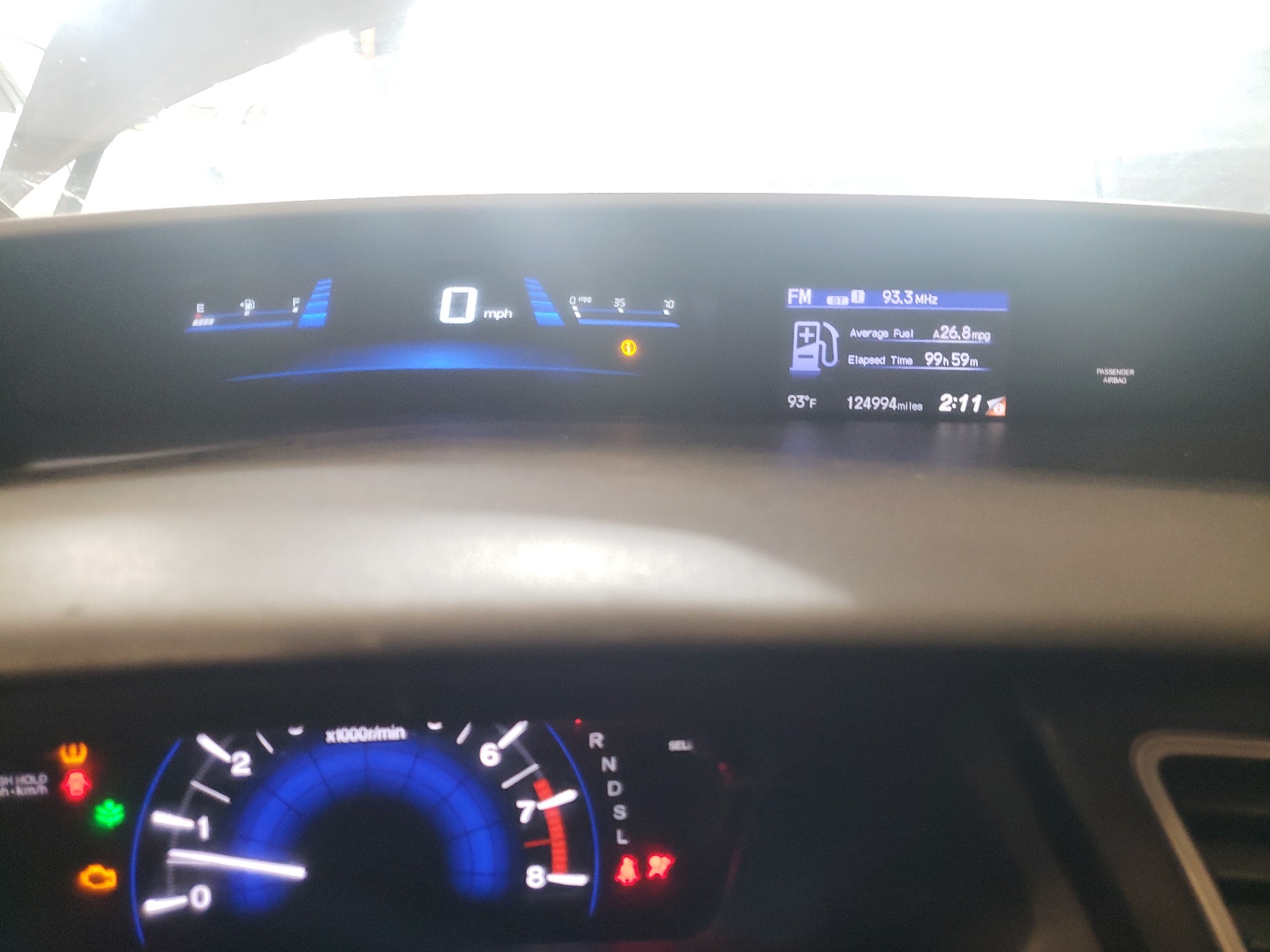 Photo 8 from auction – 2015 HONDA CIVIC EXL with VIN 2HGFB2F98FH504999