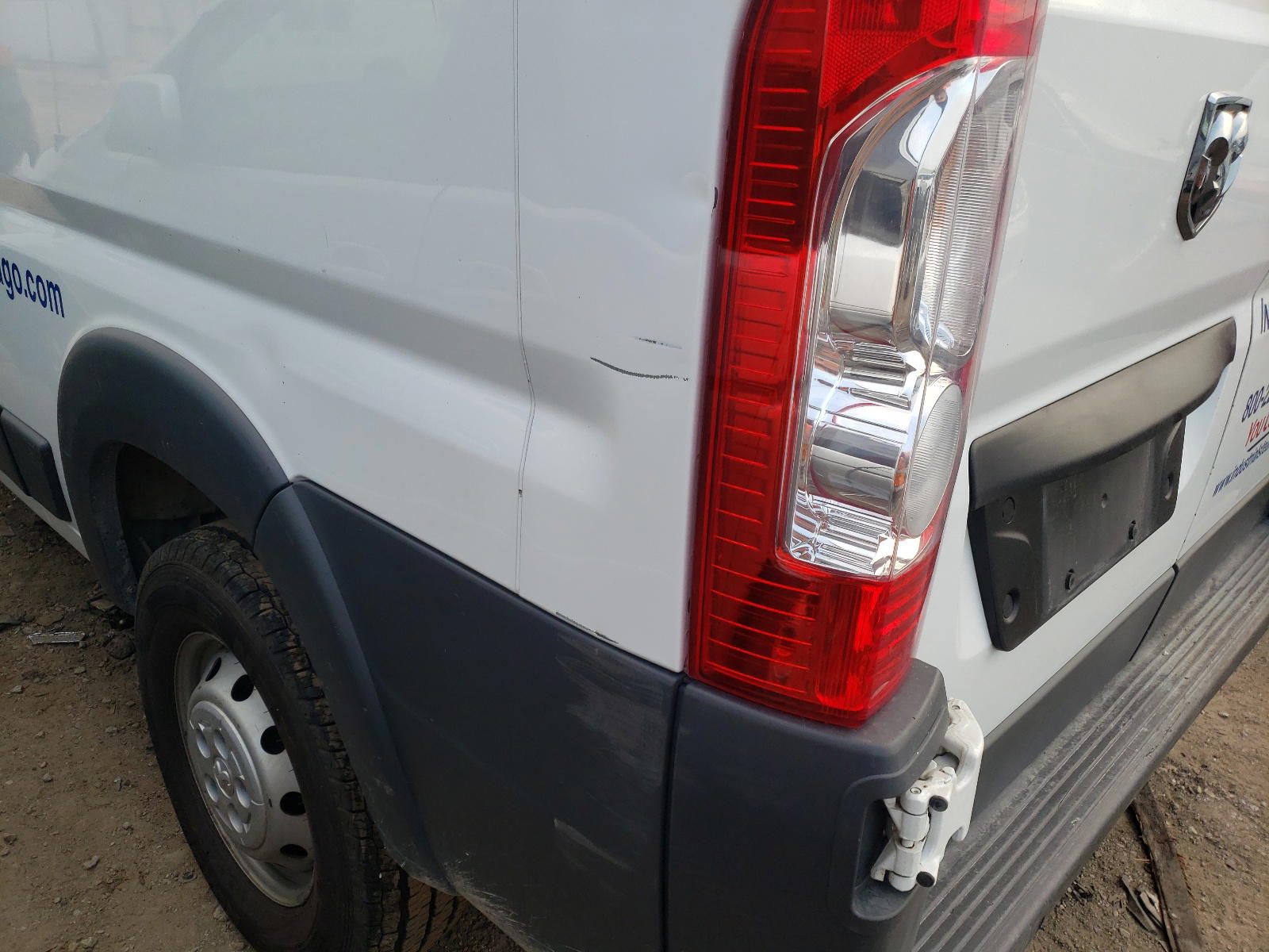 Photo 9 from auction – 2016 RAM PROMASTER with VIN 3C6TRVAG6GE127890