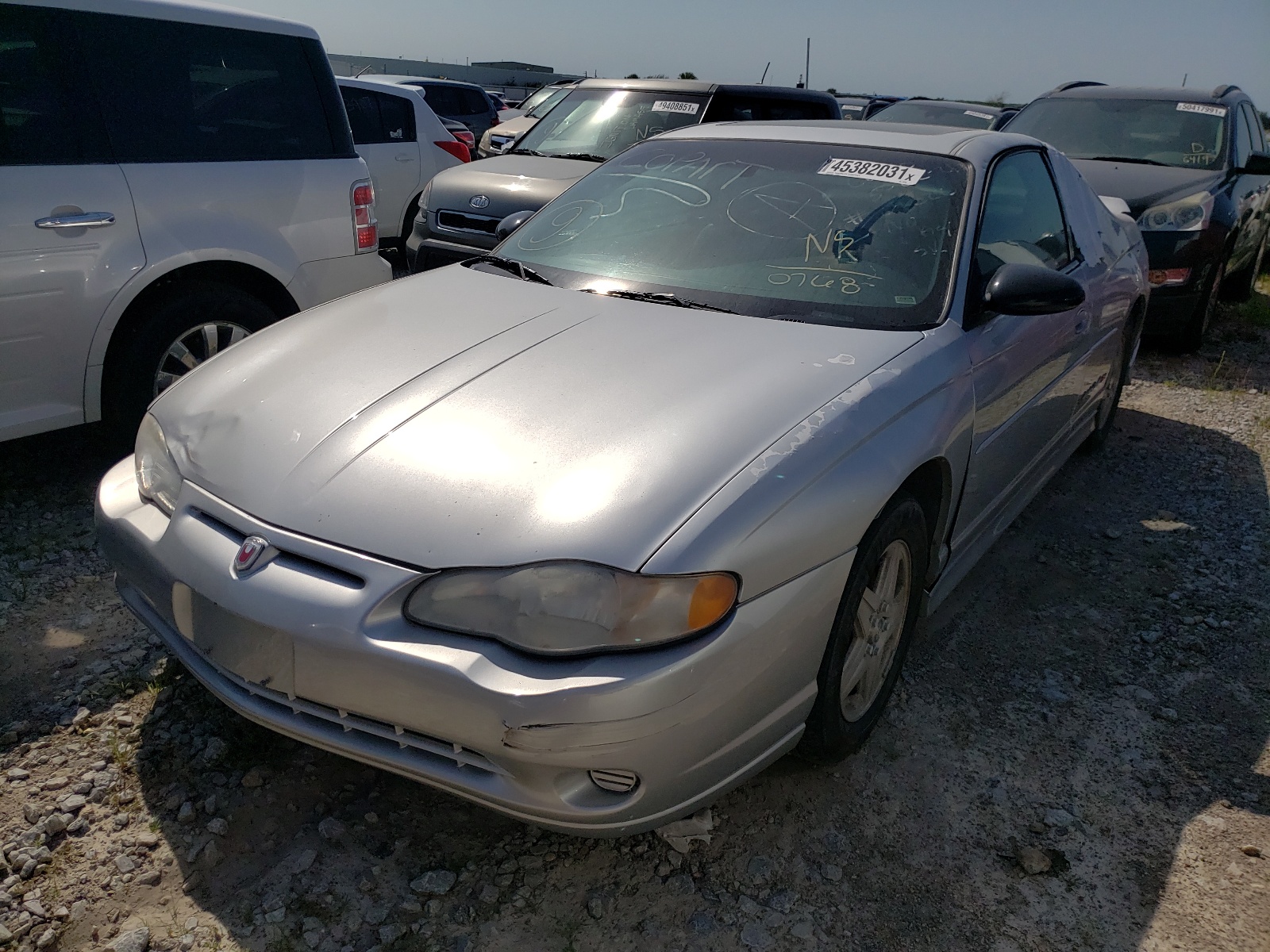 Photo 2 from auction – 2002 CHEVROLET MONTE CARL with VIN 2G1WX15K629250768