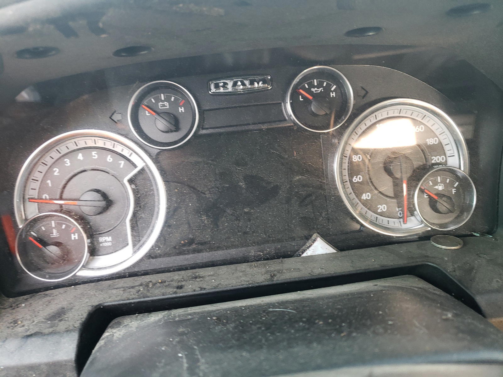 Photo 8 from auction – 2015 RAM 1500 SLT with VIN 1C6RR7TT7FS635815