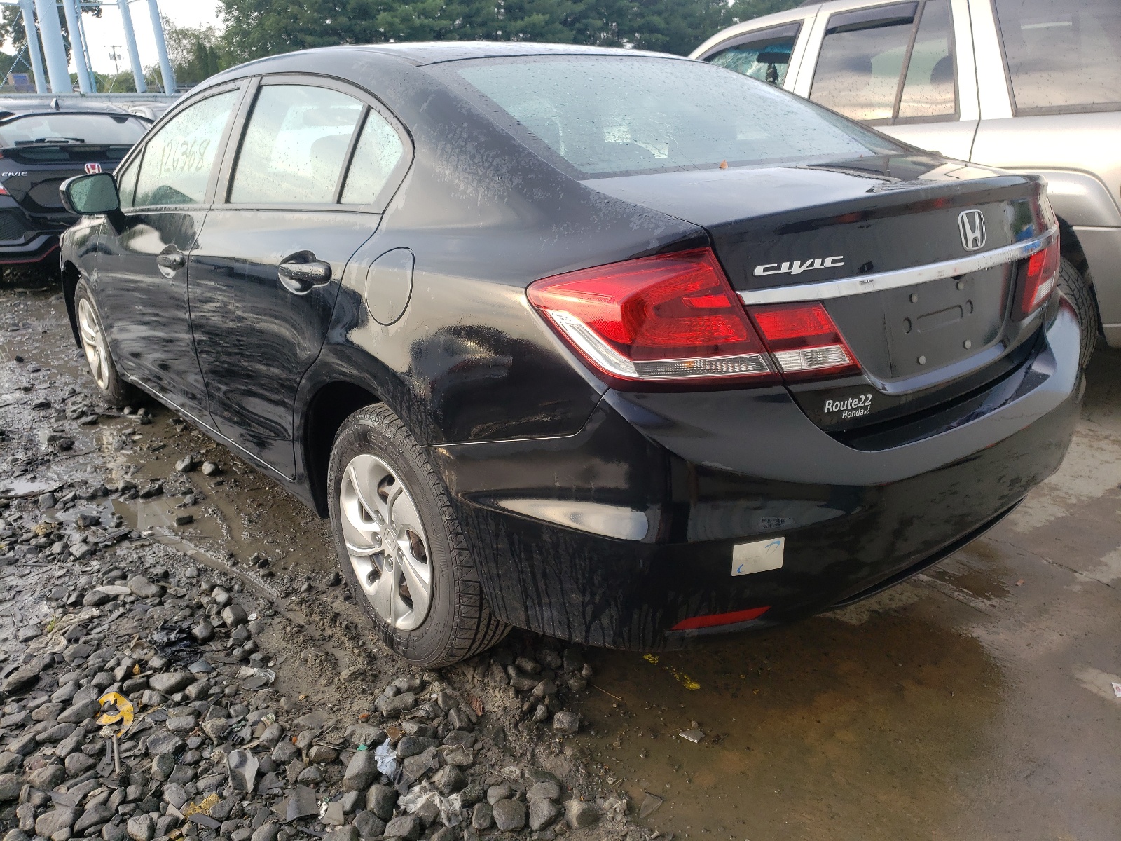 Photo 3 from auction – 2014 HONDA CIVIC LX with VIN 19XFB2F51EE253524