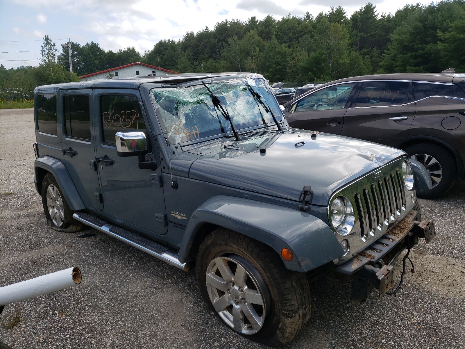 Photo 1 from auction – 2015 JEEP WRANGLER U with VIN 1C4HJWEG0FL556101