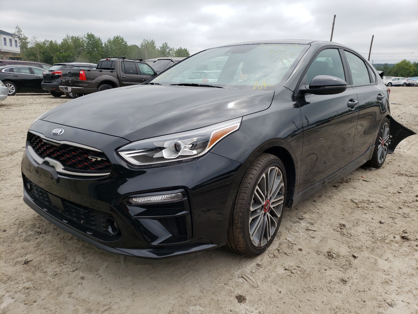 Photo 2 from auction – 2021 KIA FORTE GT with VIN 3KPF44AC7ME275571
