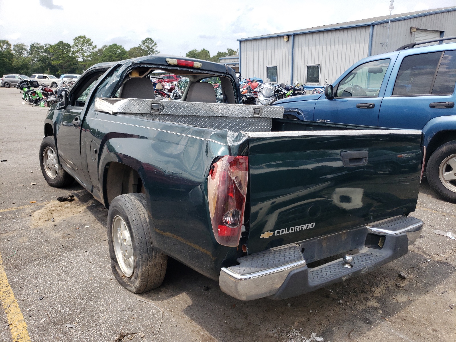 Photo 3 from auction – 2005 CHEVROLET COLORADO with VIN 1GCCS148X58285523