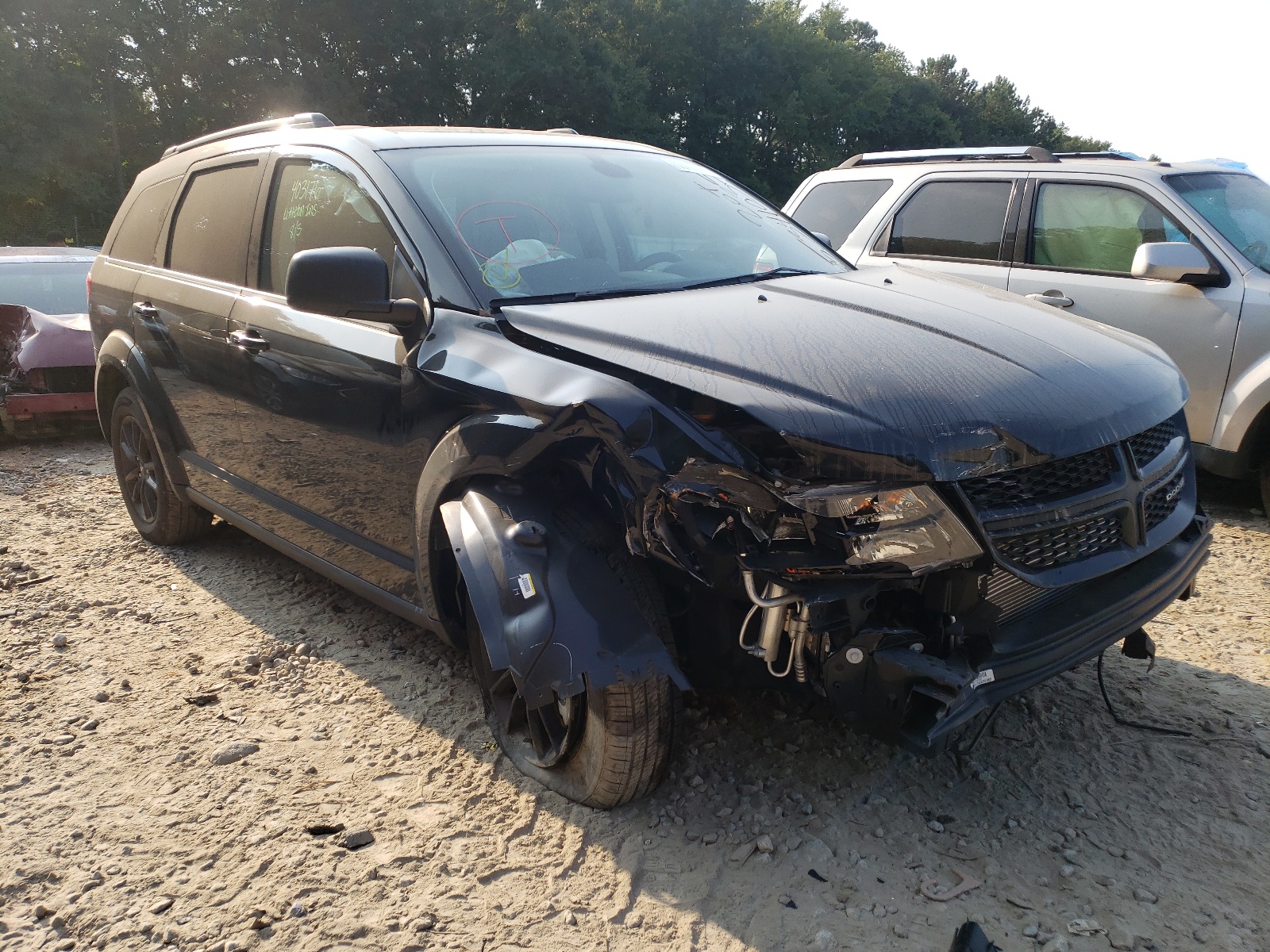 DODGE JOURNEY SE 2020 with VIN 3C4PDCAB6LT278994 - Photo from auction