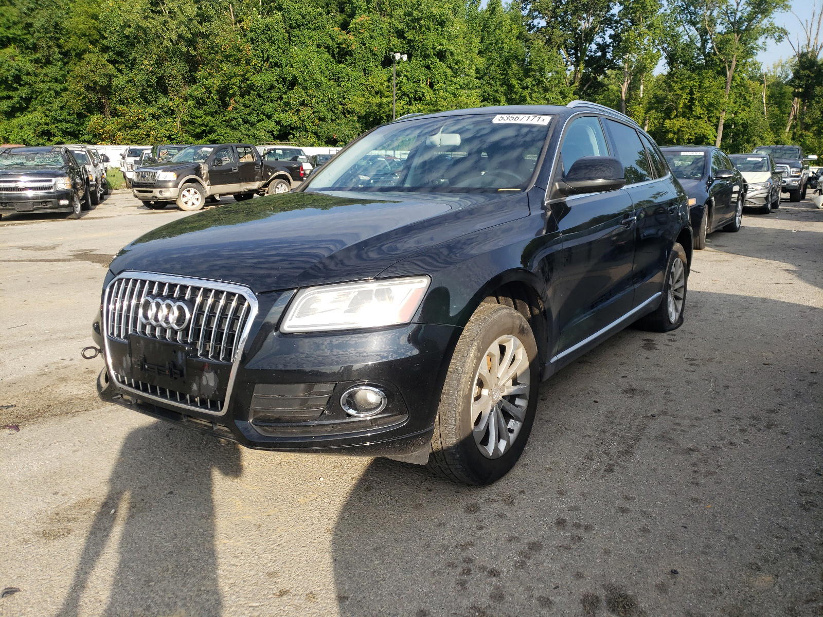 Photo 2 from auction – 2013 AUDI Q5 PREMIUM with VIN WA1CFAFPXDA012088