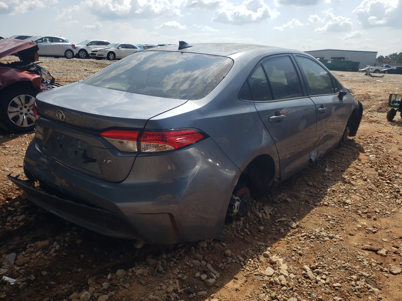 Photo 4 from auction – 2020 TOYOTA COROLLA LE with VIN JTDEPRAE2LJ018174