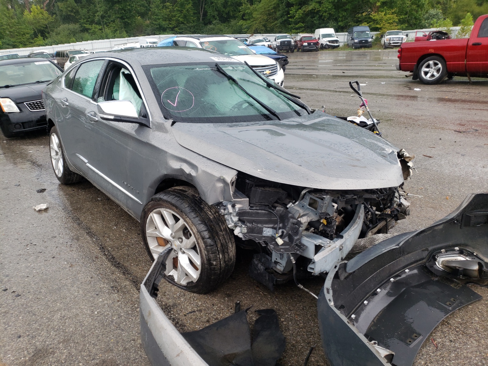 Photo 1 from auction – 2018 CHEVROLET IMPALA PRE with VIN 2G1125S3XJ9130449