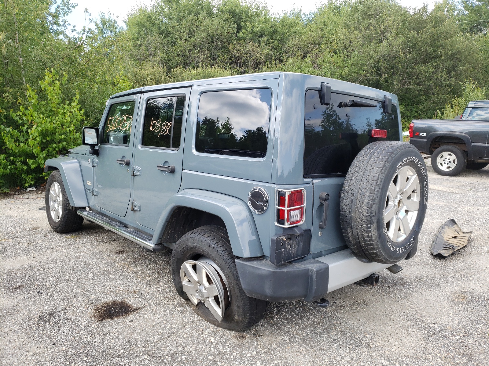 Photo 3 from auction – 2015 JEEP WRANGLER U with VIN 1C4HJWEG0FL556101
