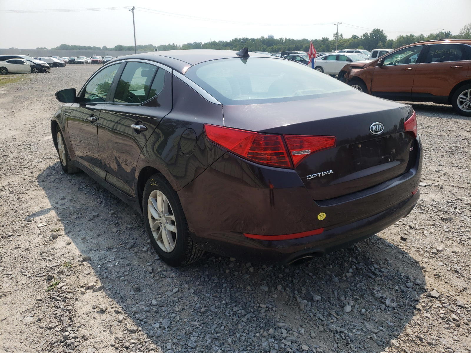 Photo 3 from auction – 2012 KIA OPTIMA LX with VIN 5XXGM4A71CG020170