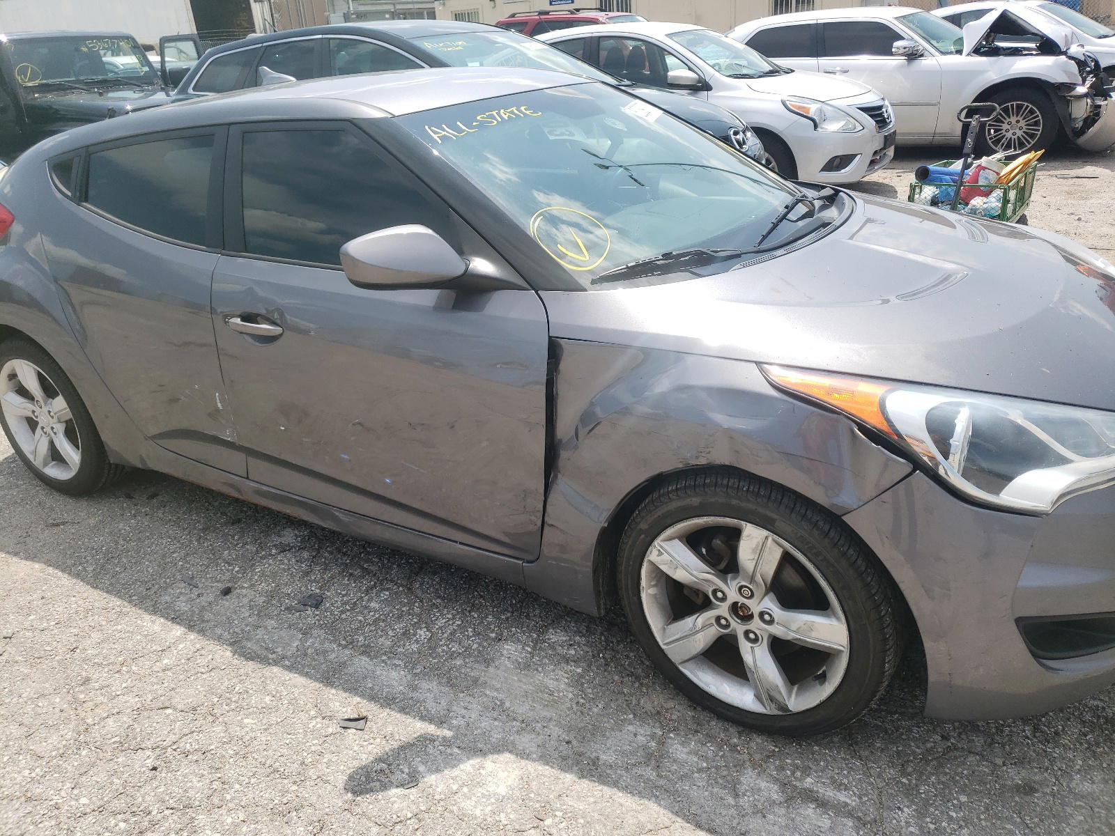 Photo 9 from auction – 2012 HYUNDAI VELOSTER with VIN KMHTC6AD3CU028859