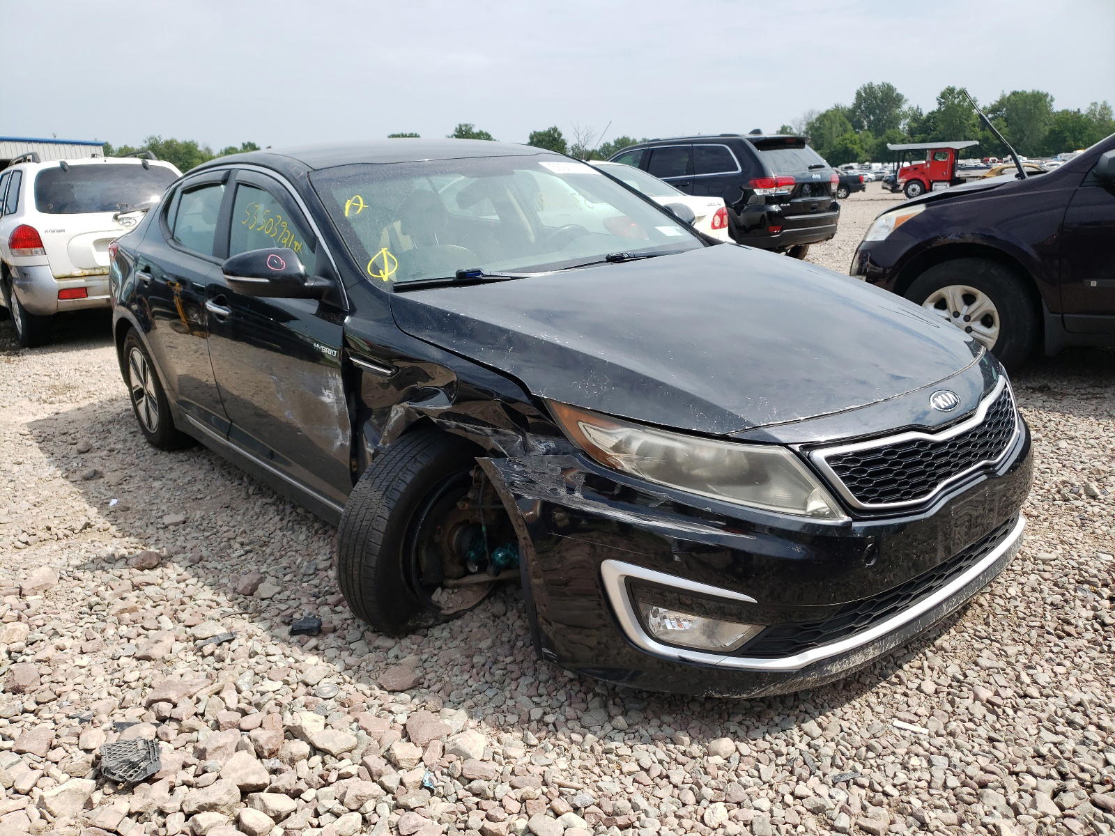 Photo 9 from auction – 2013 KIA OPTIMA HYB with VIN KNAGM4AD0D5058773