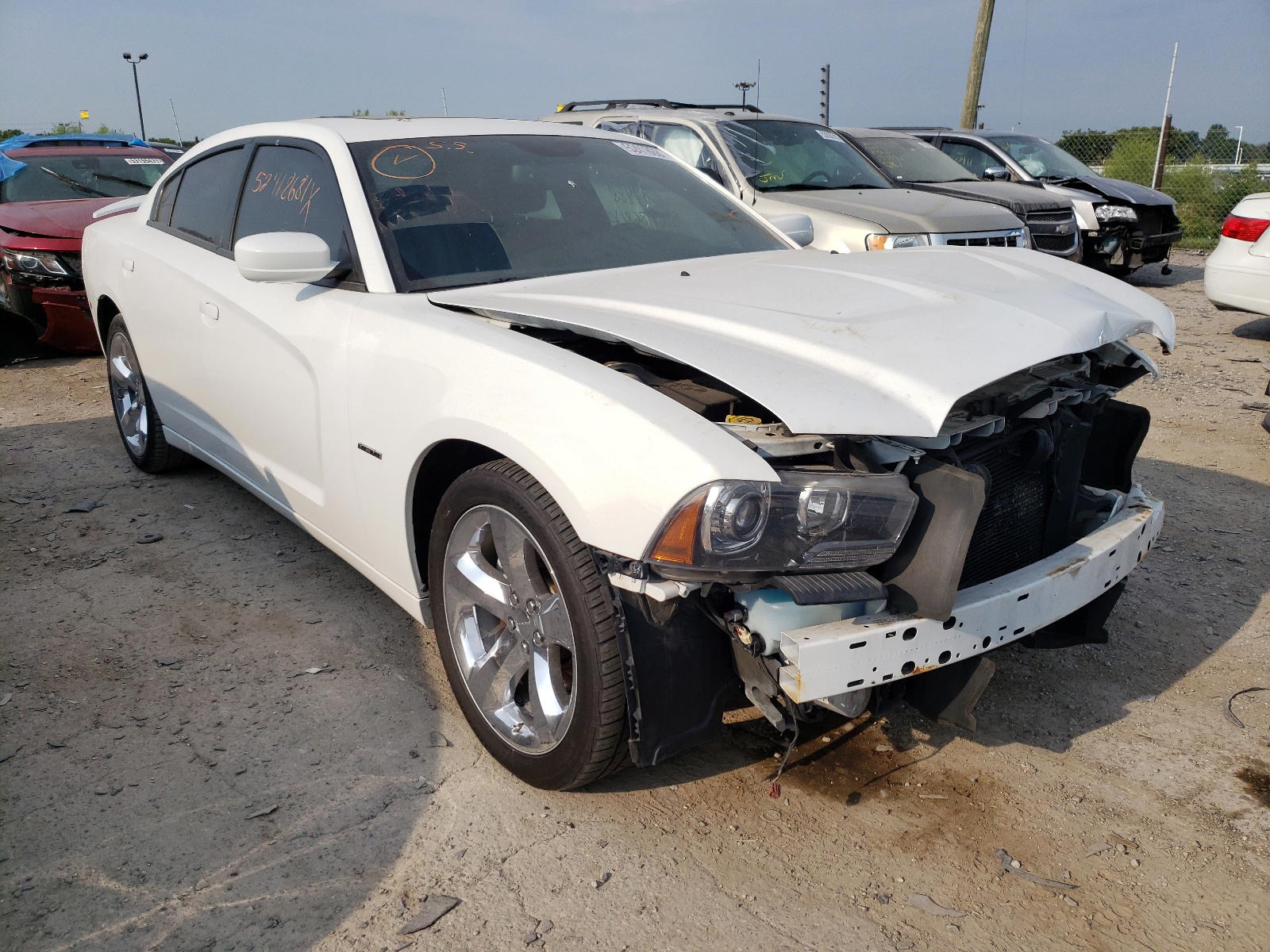 DODGE CHARGER R/ 2013 with VIN 2C3CDXCT6DH680122 - Photo from auction