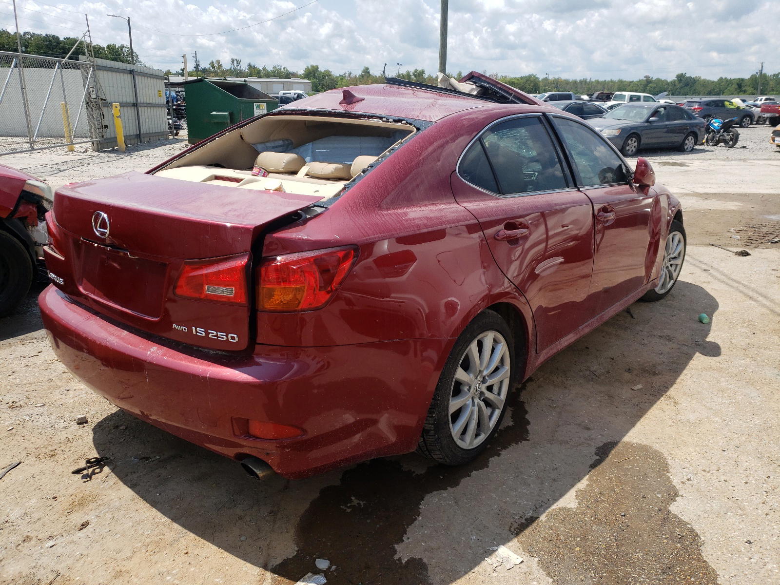 Photo 4 from auction – 2007 LEXUS IS 250 with VIN JTHCK262975013286