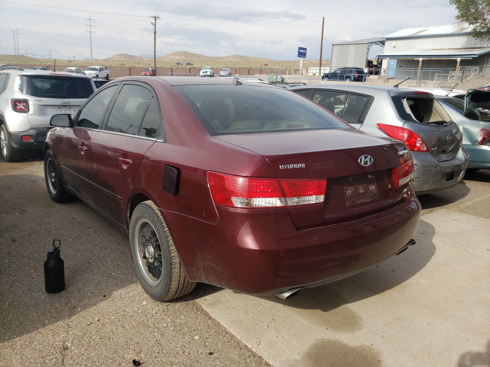 Photo 3 from auction – 2008 HYUNDAI SONATA GLS with VIN 5NPET46F68H396692