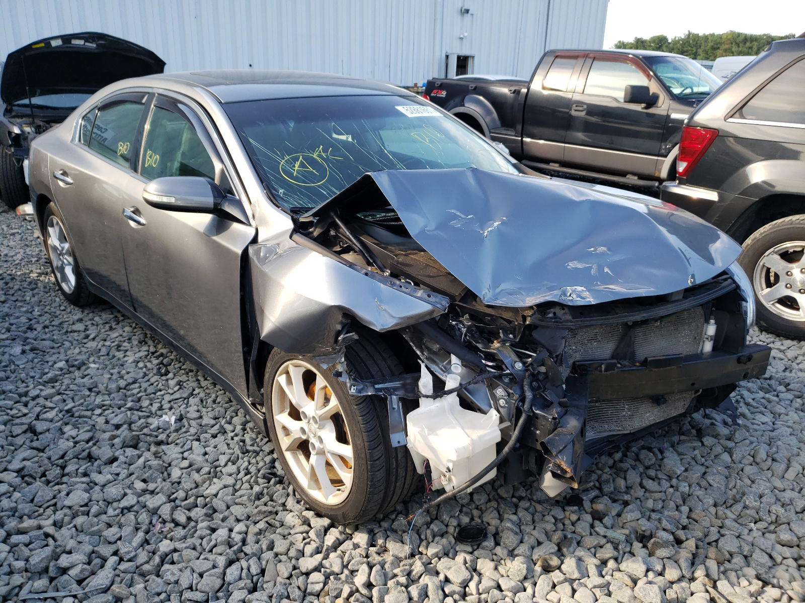 NISSAN MAXIMA S 2014 with VIN 1N4AA5AP8EC488507 - Photo from auction